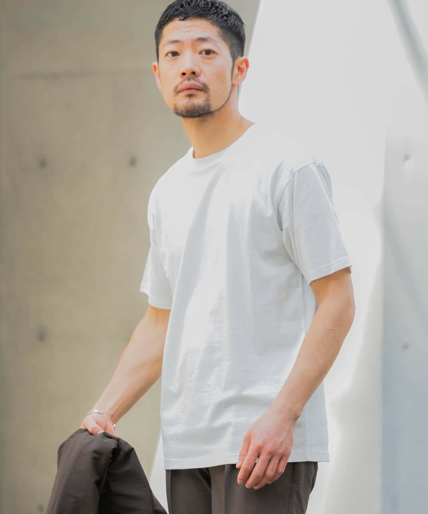 URBAN RESEARCH ROSSO「『XLサイズあり』『UR TECH』汗ジミ防止クルーネックTシャツ」|Tシャツ・カットソー|
