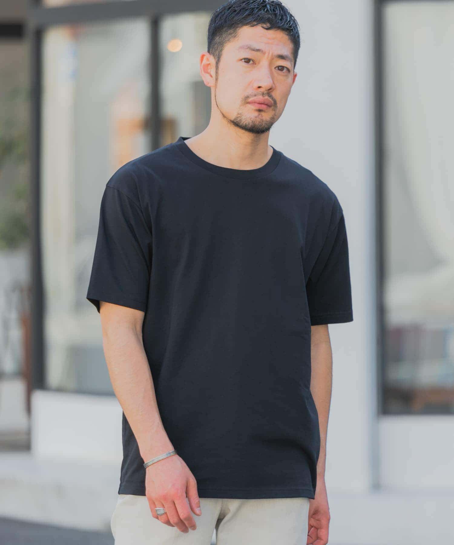 URBAN RESEARCH ROSSO「『XLサイズあり』『UR TECH』汗ジミ防止クルーネックTシャツ」|Tシャツ・カットソー|