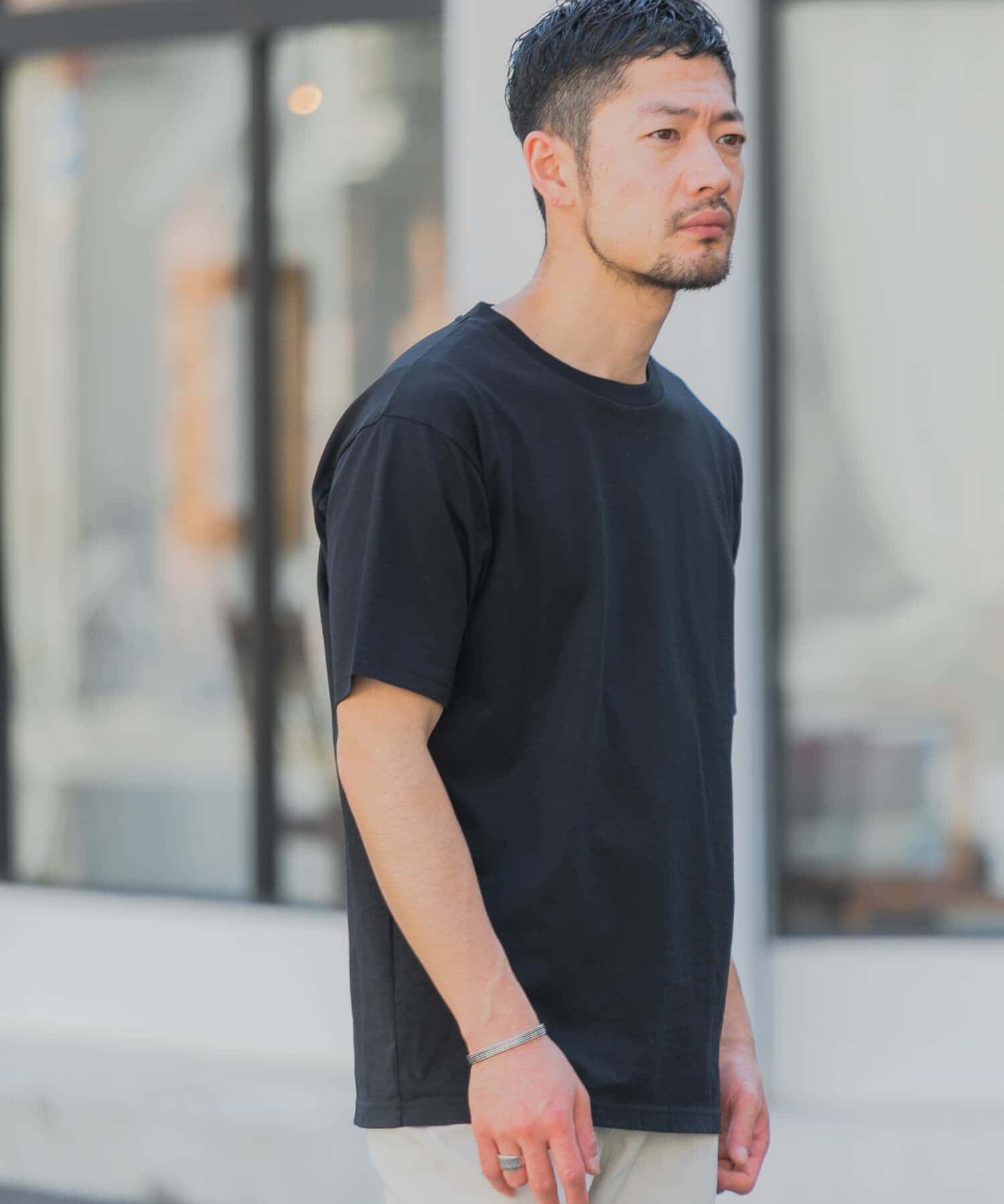 URBAN RESEARCH ROSSO「『XLサイズあり』『UR TECH』汗ジミ防止クルーネックTシャツ」|Tシャツ・カットソー|