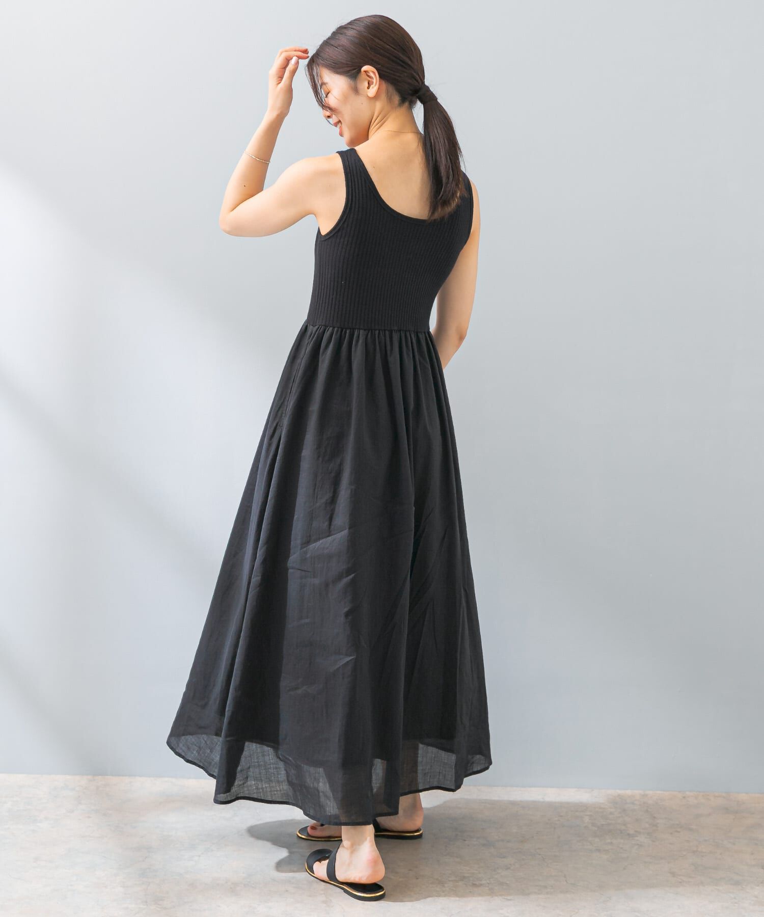 URBAN RESEARCH ROSSO「F by ROSSO　カップ付ドッキングワンピース」|ワンピース|