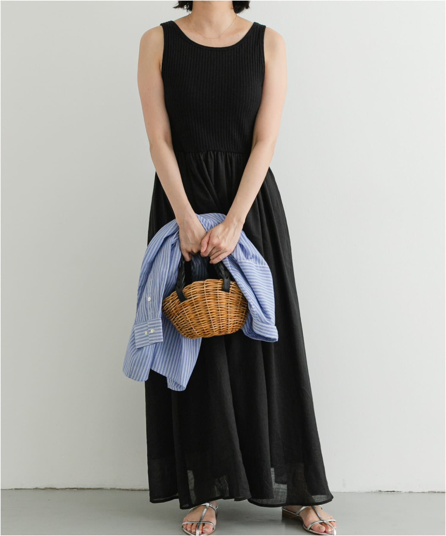 URBAN RESEARCH ROSSO「F by ROSSO　カップ付ドッキングワンピース」|ワンピース|