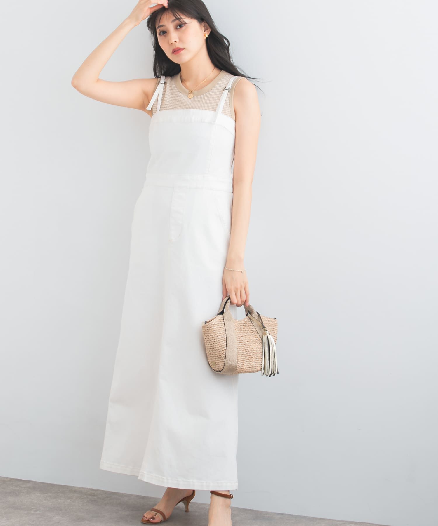 URBAN RESEARCH ROSSO「『別注』Lee&times;ROSSO　BELTED CAMISOLE DRESS」|ワンピース|