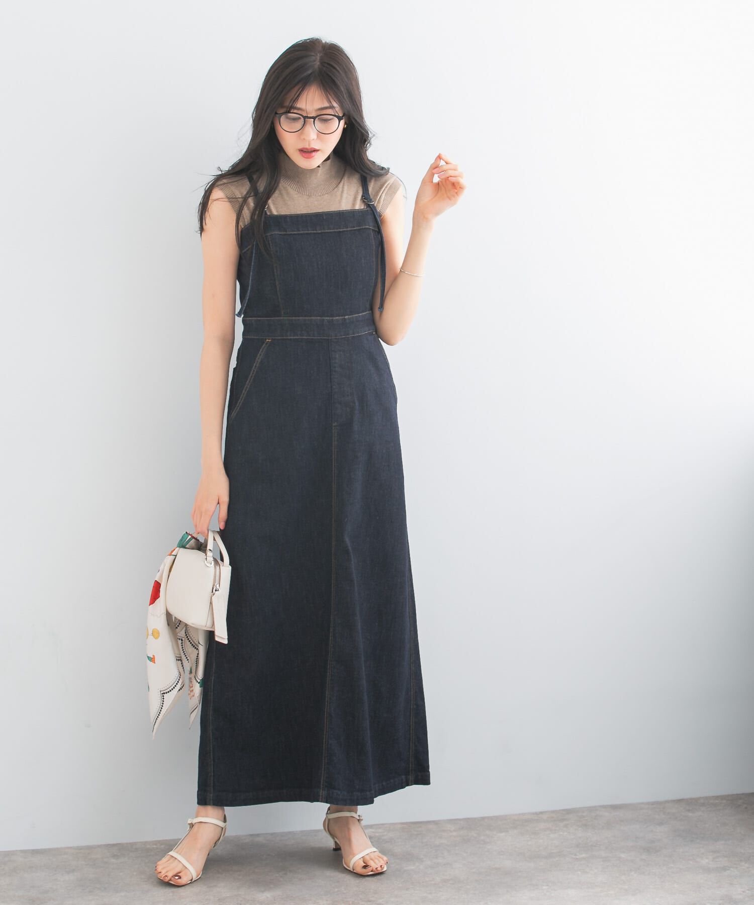 URBAN RESEARCH ROSSO「『別注』Lee&times;ROSSO　BELTED CAMISOLE DRESS」|ワンピース|