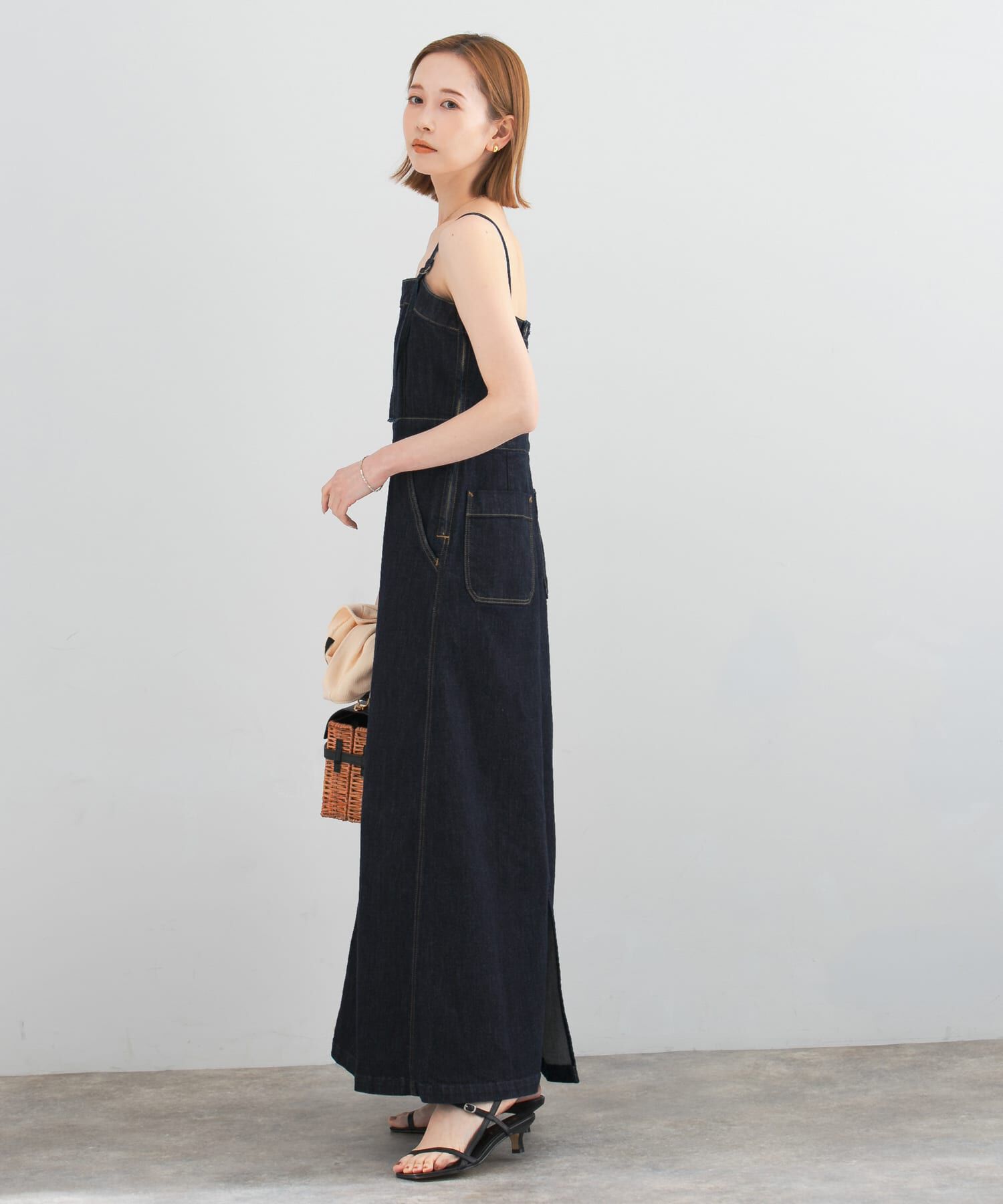 URBAN RESEARCH ROSSO「『別注』Lee&times;ROSSO　BELTED CAMISOLE DRESS」|ワンピース|