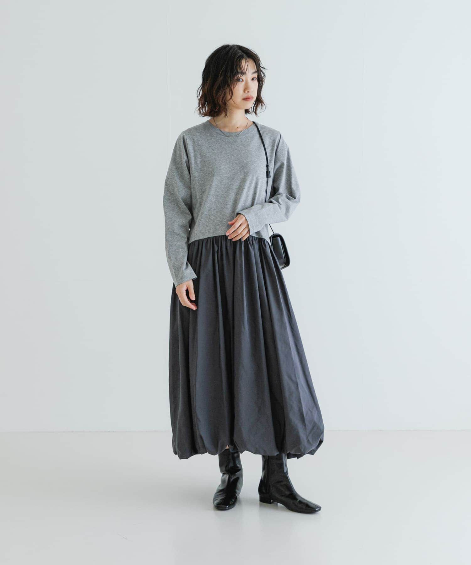 URBAN RESEARCH「『MADE IN JAPAN』スクエアトゥローヒールショートブーツ」|ショートブーツ|