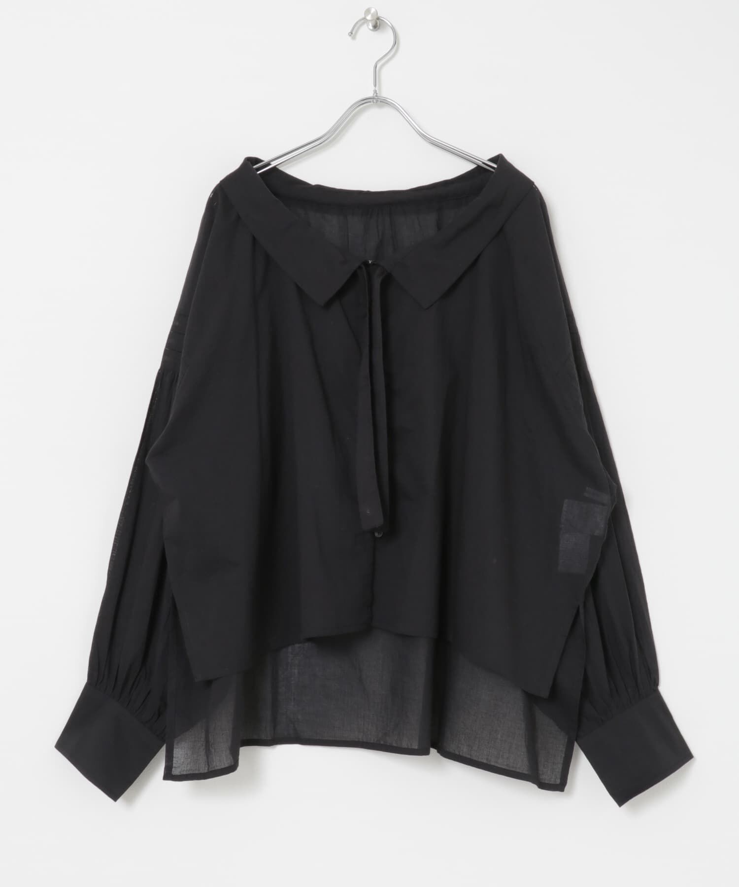 URBAN RESEARCH「コットンボイルフリルカラーブラウス」|シャツ・ブラウス|