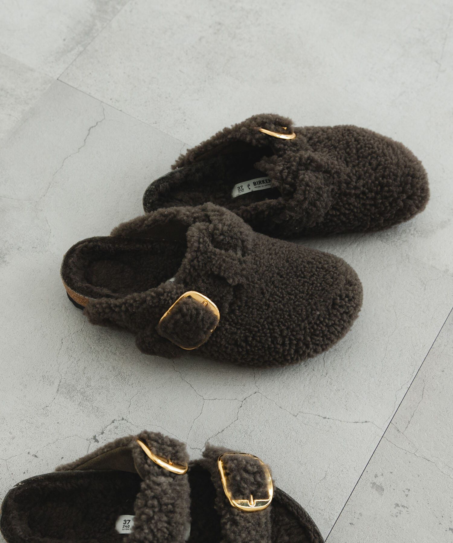 URBAN RESEARCH「BOSTON BIG BUCKLE TEDDY」|サンダル|