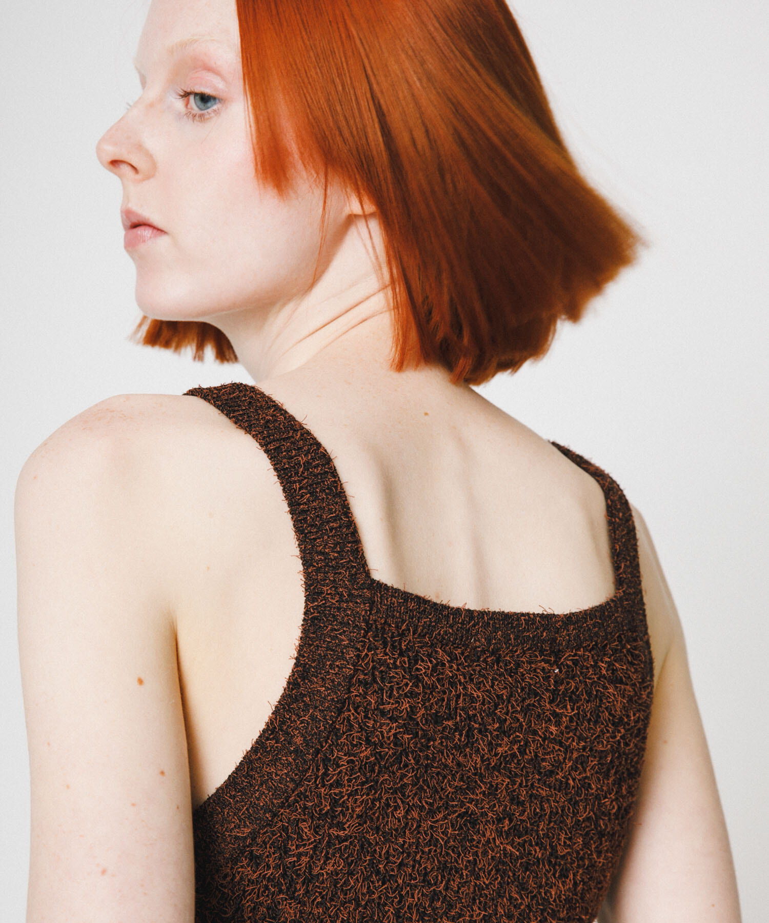 LAATO「mosa knit camisole」|キャミソール|