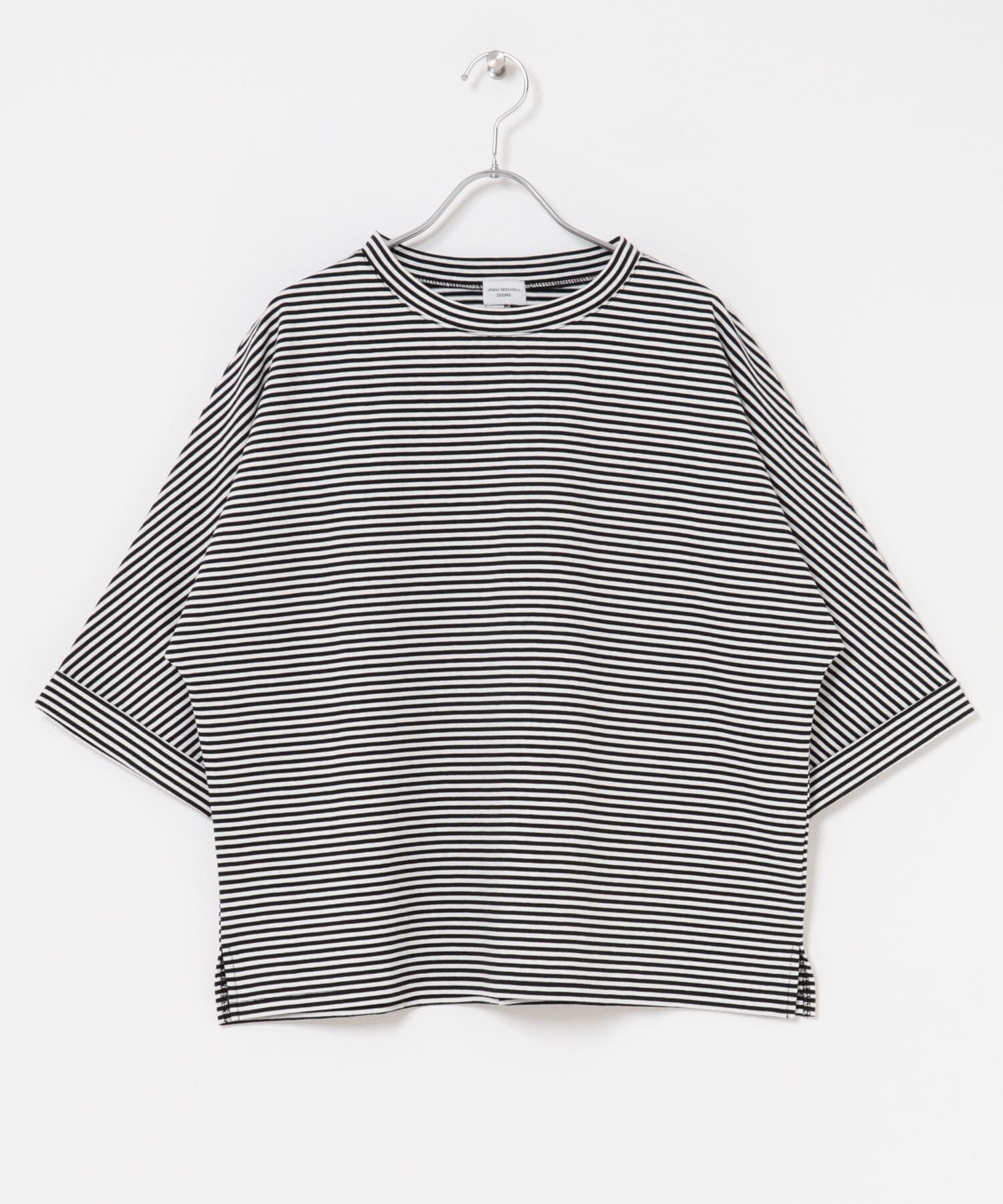 URBAN RESEARCH DOORS「『UR TECH』ドルマンロールスリーブTシャツ」|Tシャツ・カットソー|