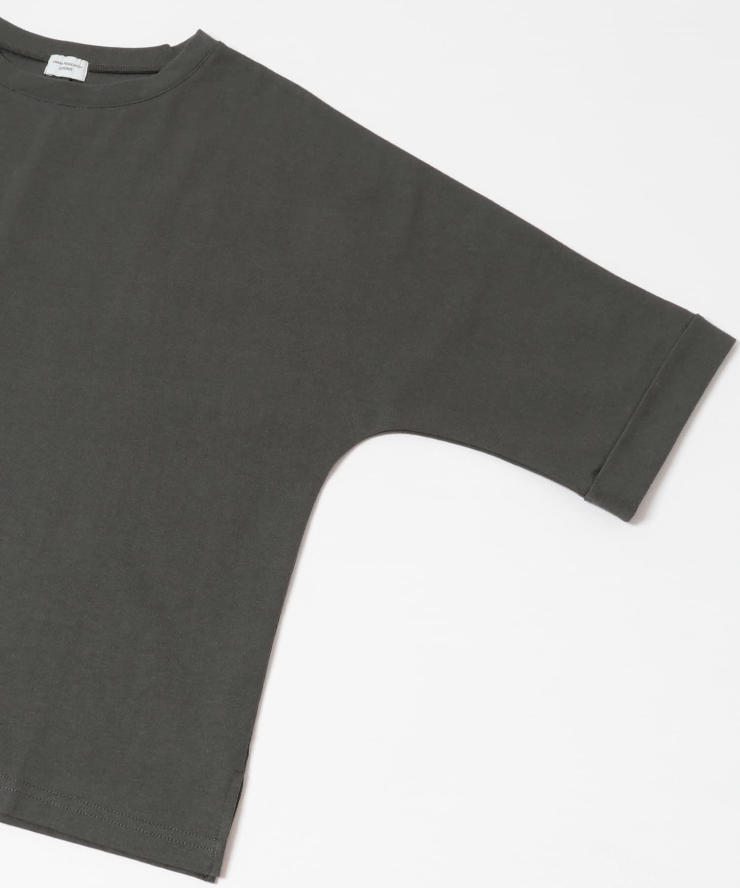 URBAN RESEARCH DOORS「『UR TECH』ドルマンロールスリーブTシャツ」|Tシャツ・カットソー|