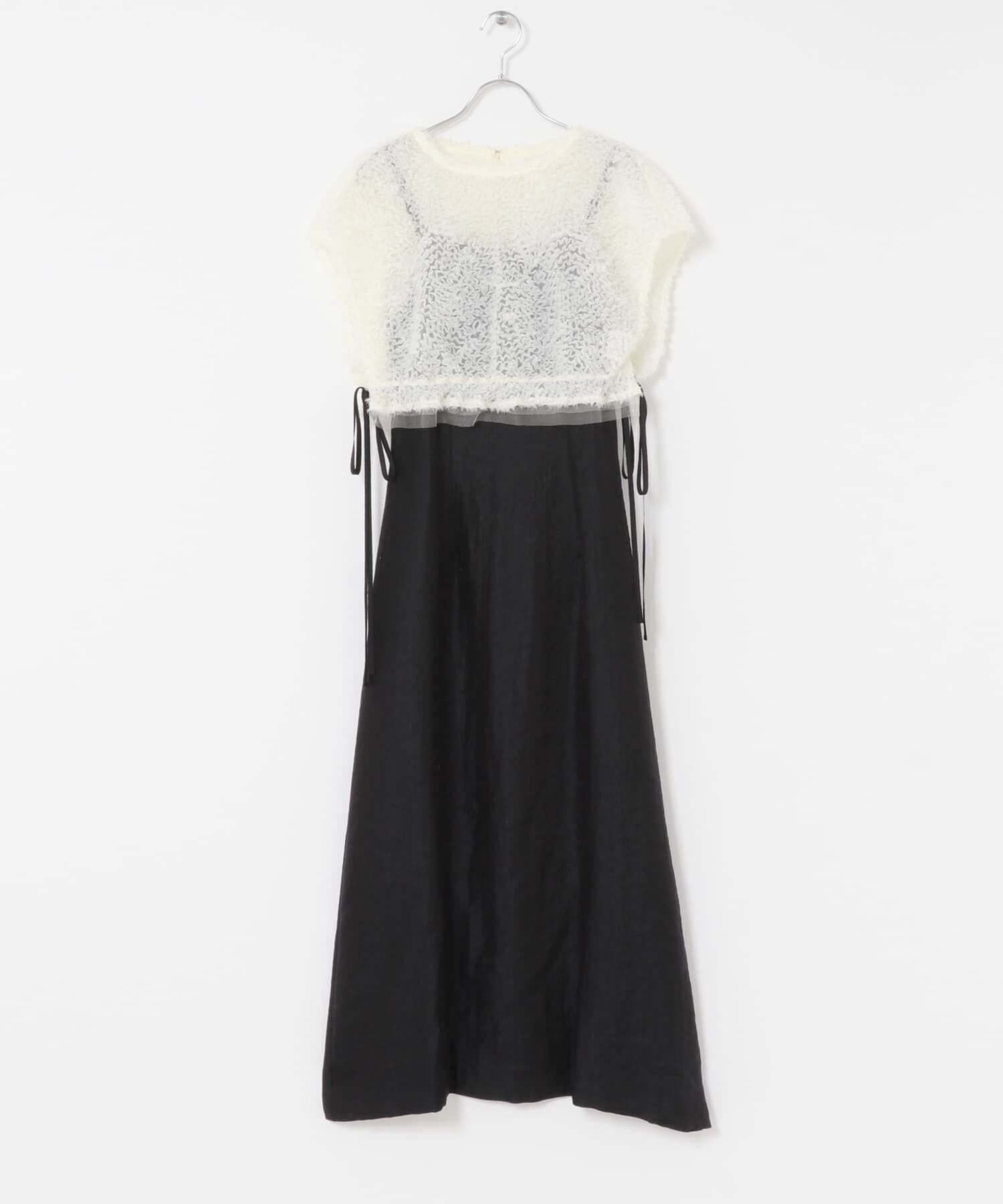 URBAN RESEARCH ROSSO「kaene　チュールボレロハイウエストドレス」|ワンピース|