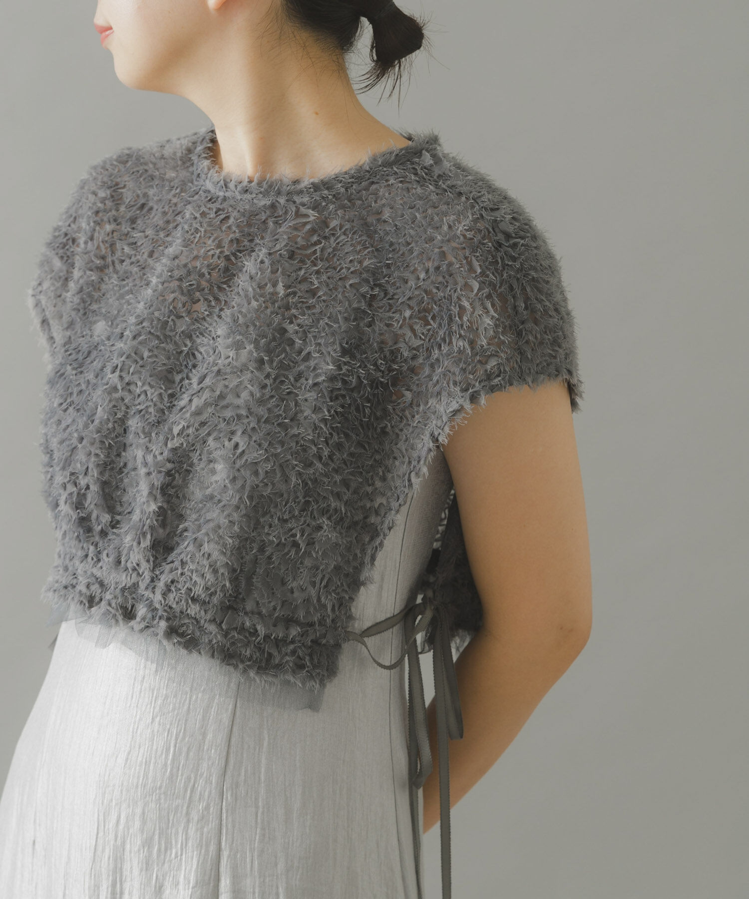 URBAN RESEARCH ROSSO「kaene　チュールボレロハイウエストドレス」|ワンピース|