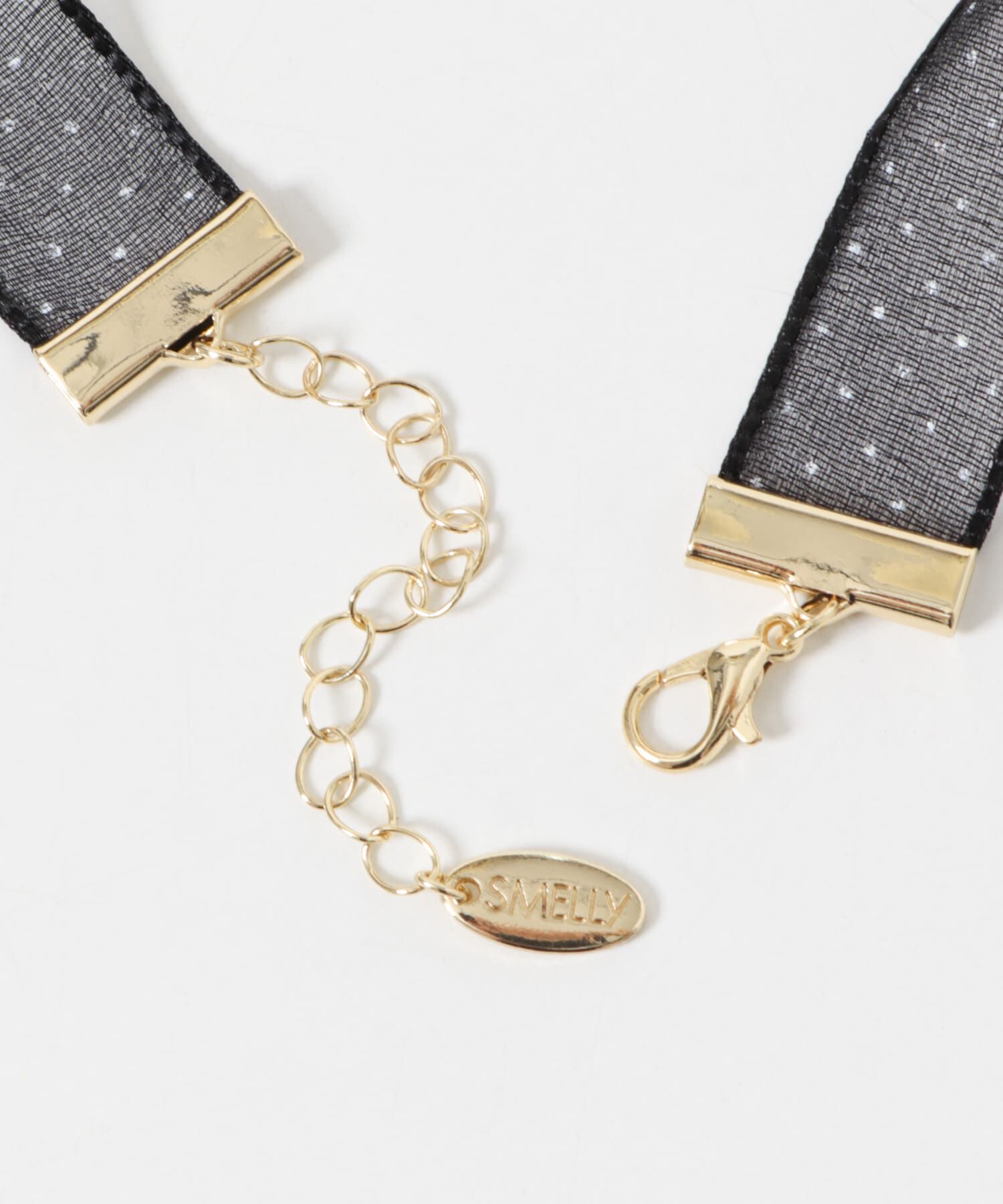 SMELLY「ハートトップドットシアーチョーカー」|ネックレス|