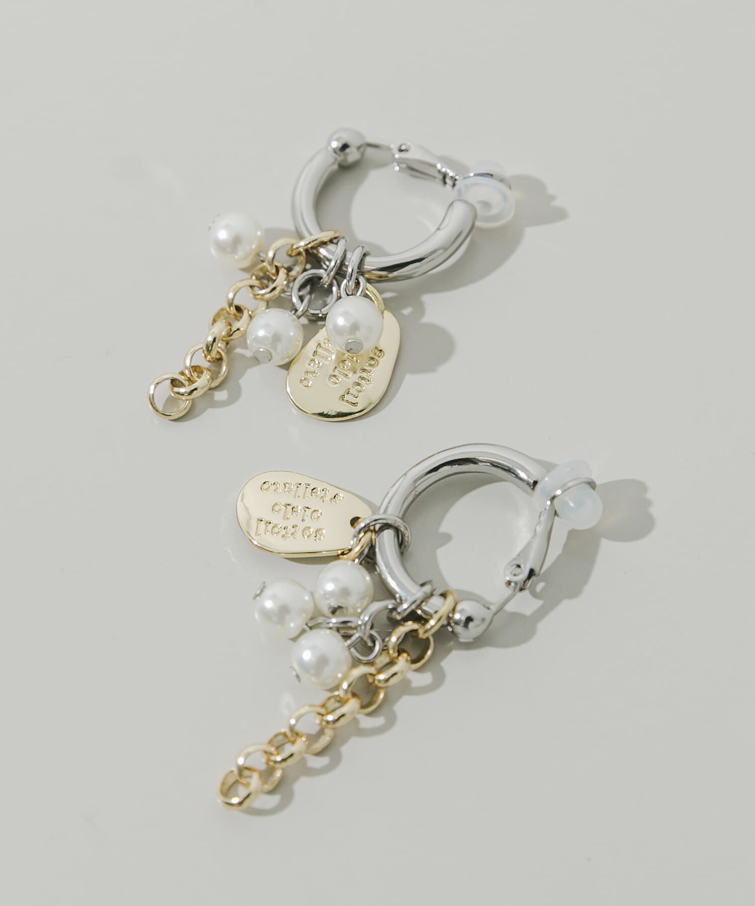 SMELLY「コインプレートチャームイヤリング」|イヤリング|