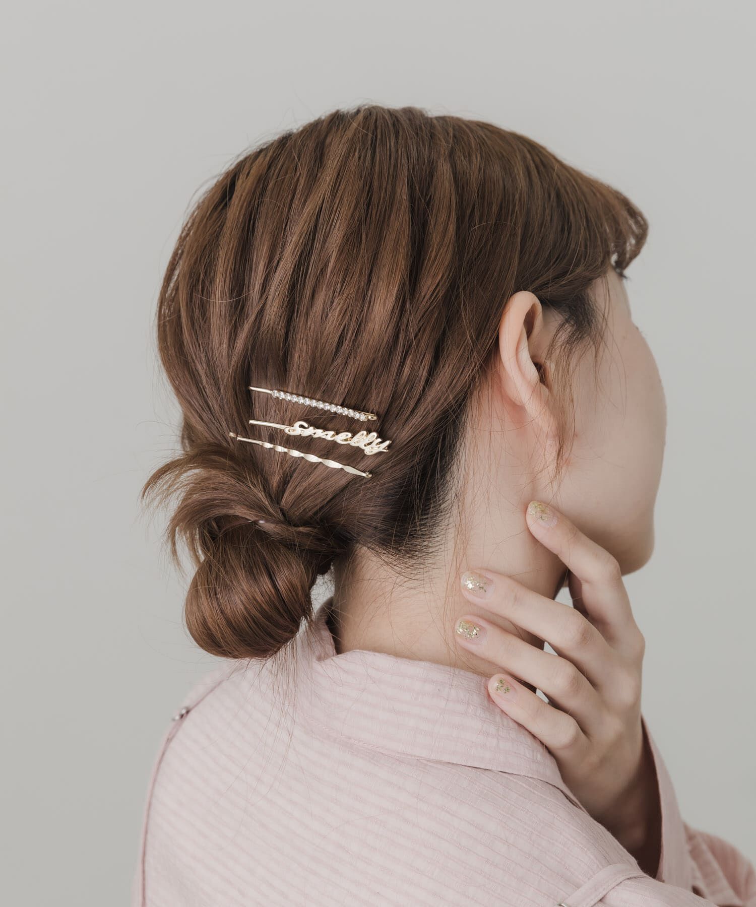 SMELLY「3セットロゴヘアピン」|その他|