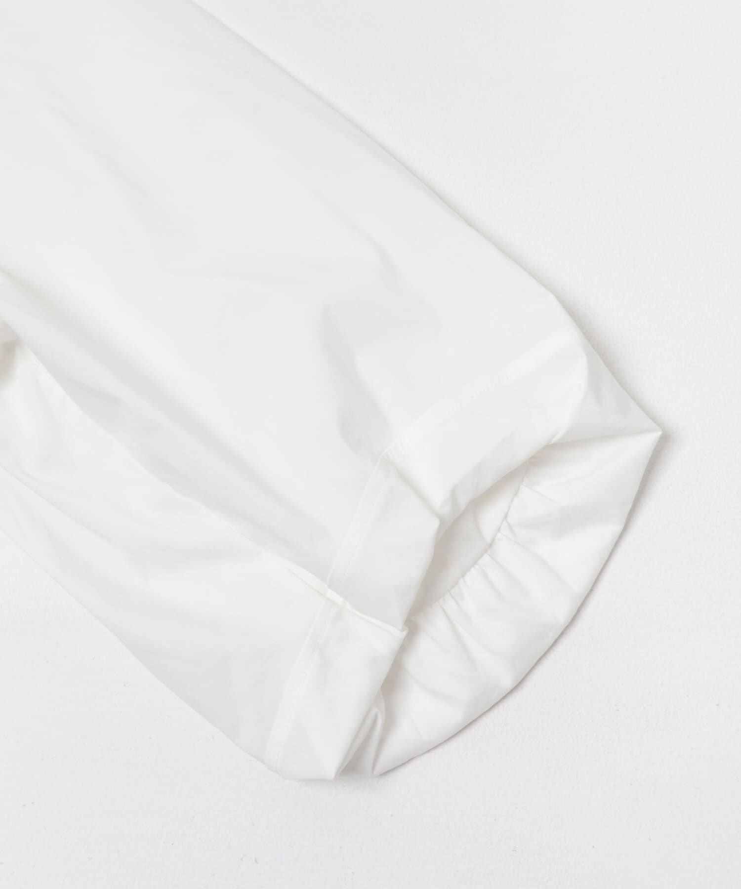 URBAN RESEARCH「イレギュラーヘムスタンドカラー7分袖ブラウス」|シャツ・ブラウス|