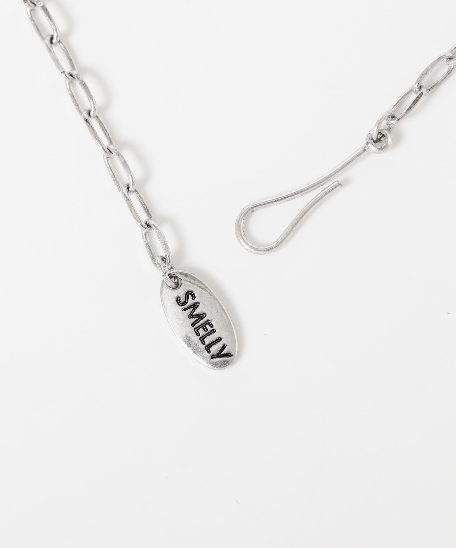 SMELLY「ストーンフラワーチャームネックレス」|ネックレス|