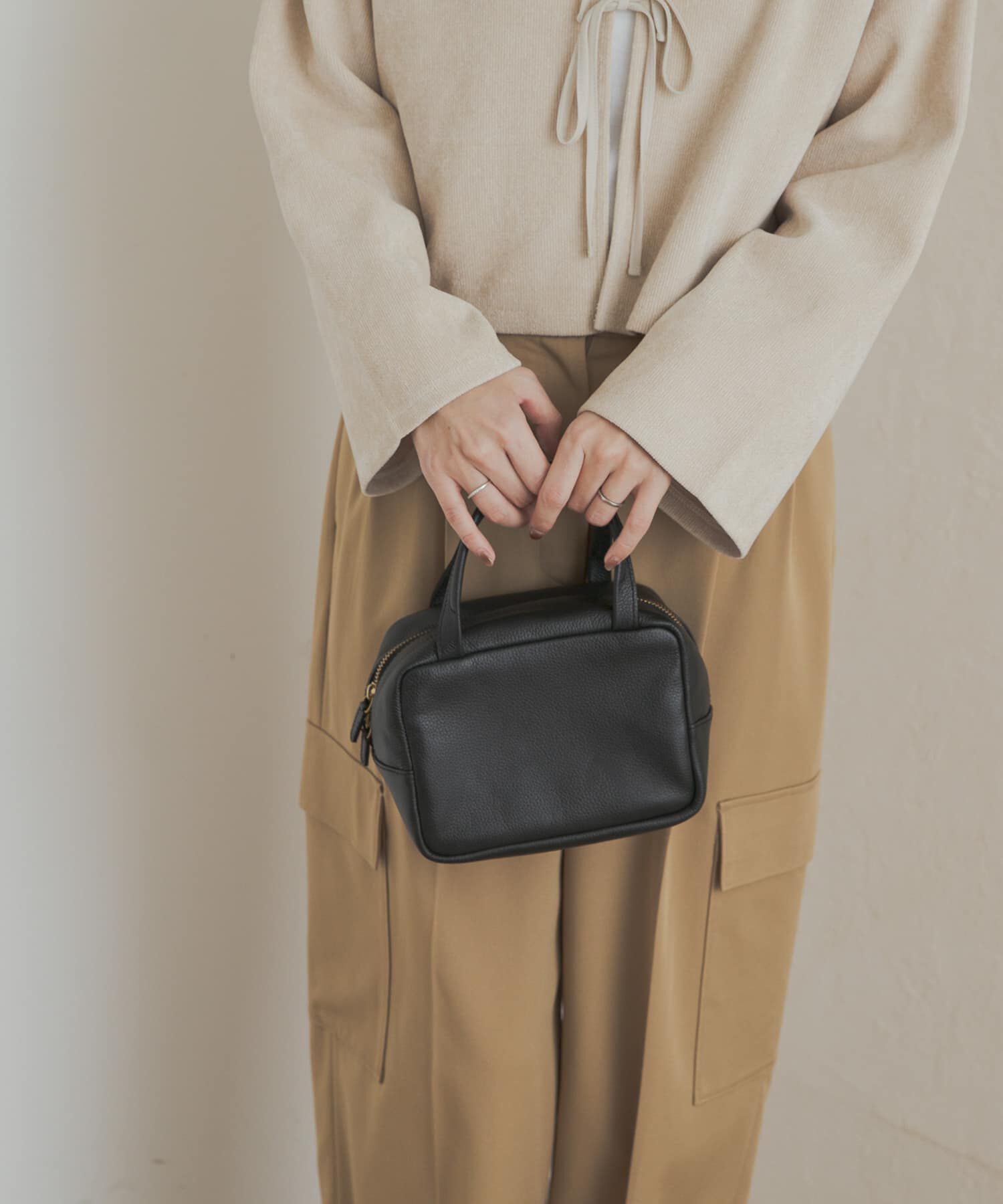 URBAN RESEARCH DOORS「レザーボストンバッグ」|ボストンバッグ|