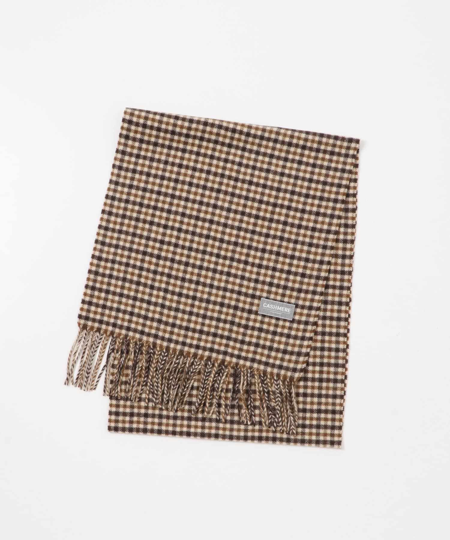 URBAN RESEARCH「チェックカシミヤマフラー」|マフラー|