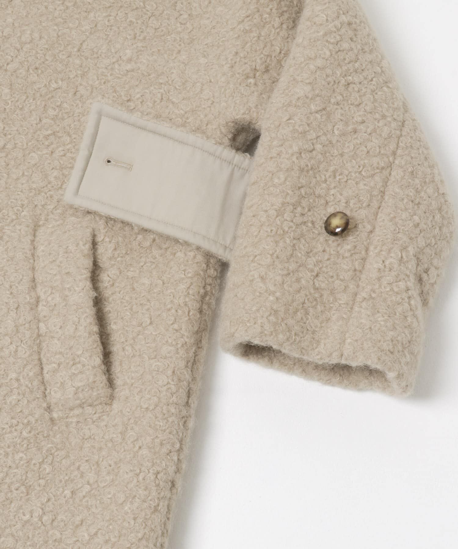 URBAN RESEARCH ROSSO「F by ROSSO　『UR TECH』ブークレステンカラーコート」|ステンカラーコート|