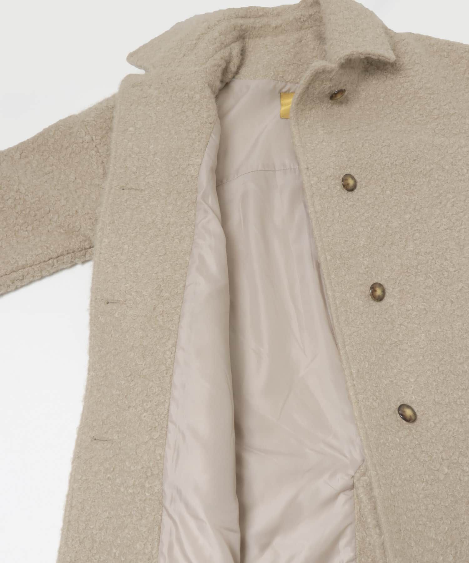 URBAN RESEARCH ROSSO「F by ROSSO　『UR TECH』ブークレステンカラーコート」|ステンカラーコート|