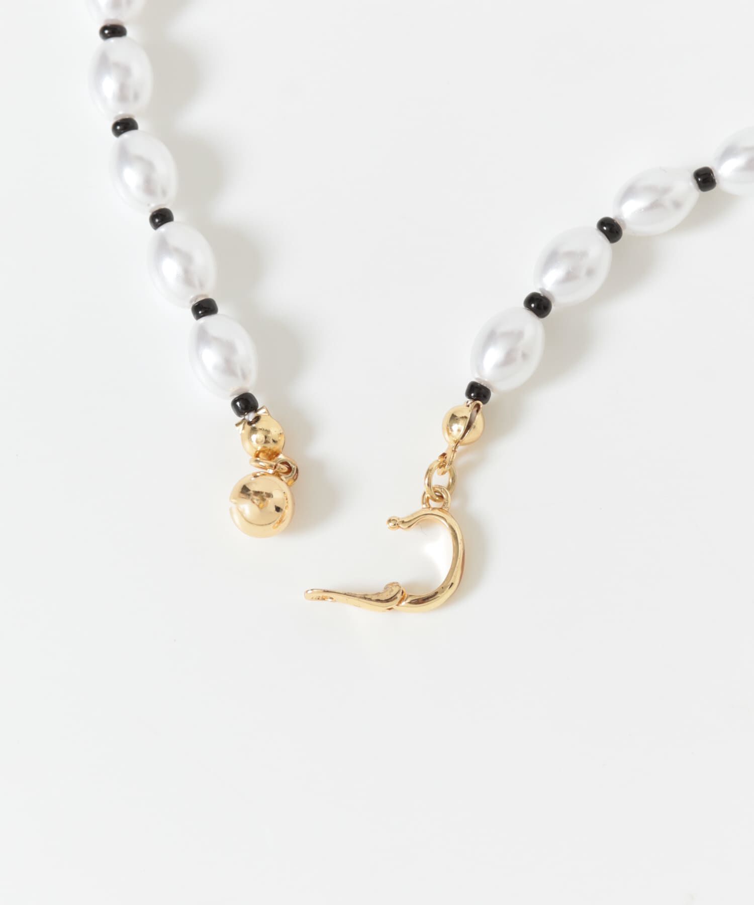 SMELLY「パールビーズYネックレス」|ネックレス|
