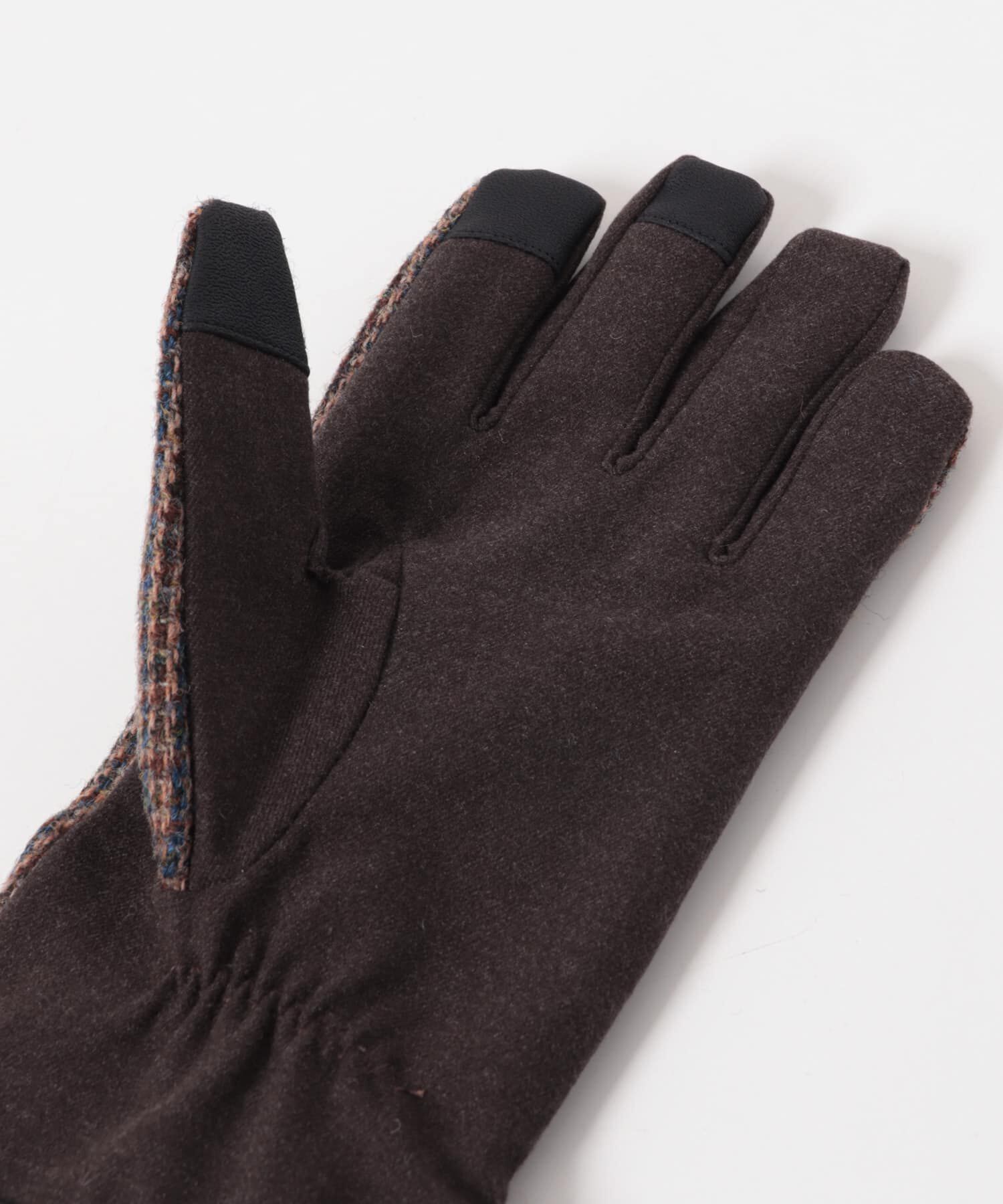 Sonny Label 「HARRIS TWEEDグローブ」|手袋|