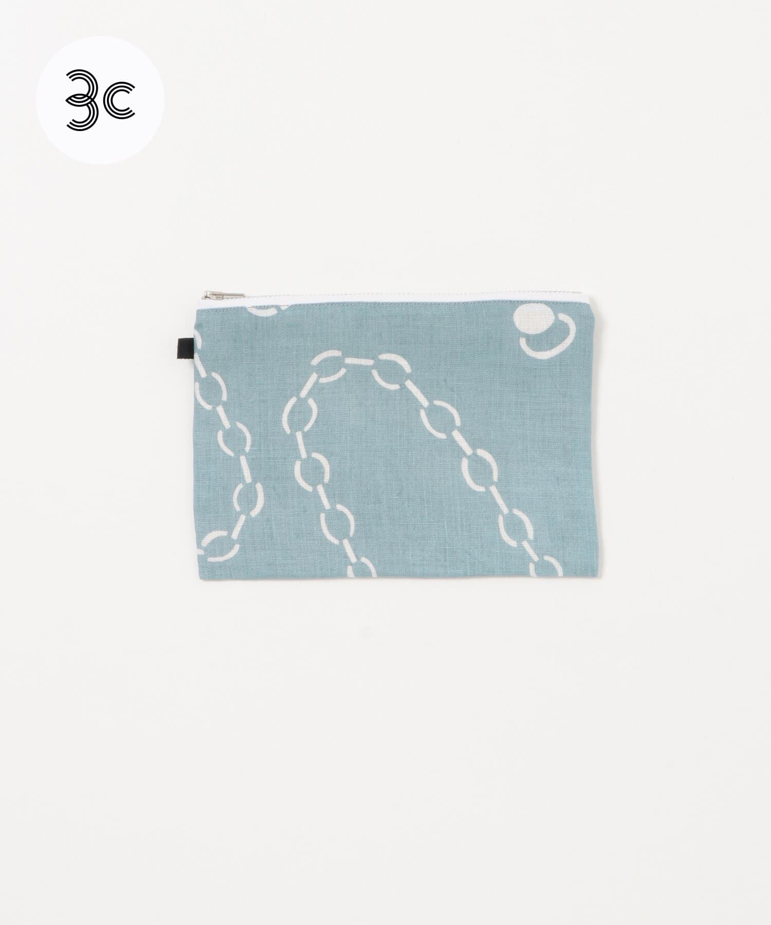 URBAN RESEARCH「『別注』山崎菜穂子&times;URBAN RESEARCH　ポーチ　ブルー」|ポーチ|その他2