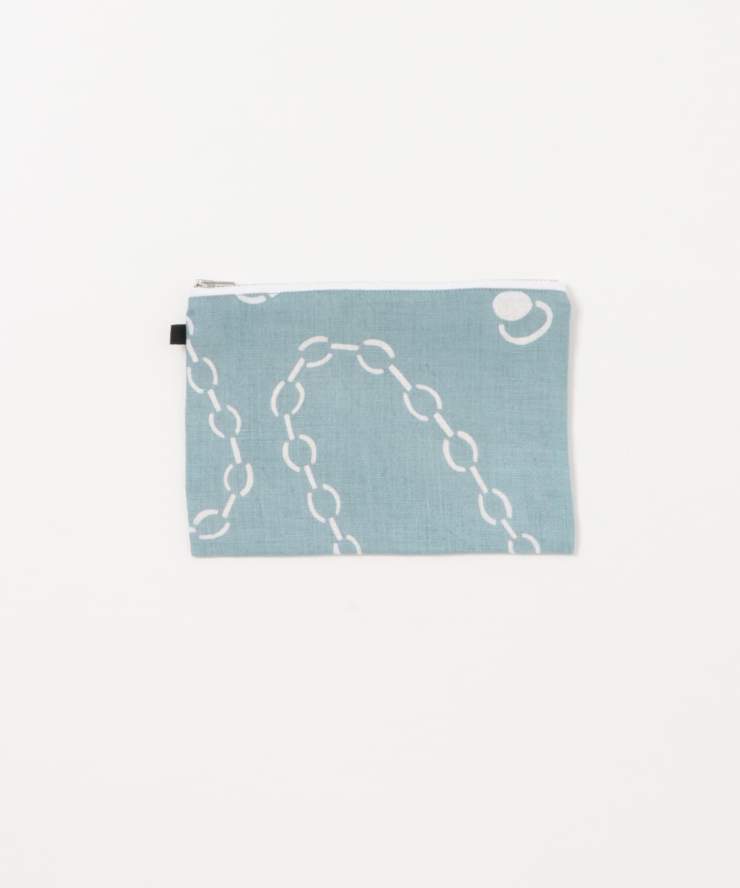 URBAN RESEARCH「『別注』山崎菜穂子&times;URBAN RESEARCH　ポーチ　ブルー」|ポーチ|