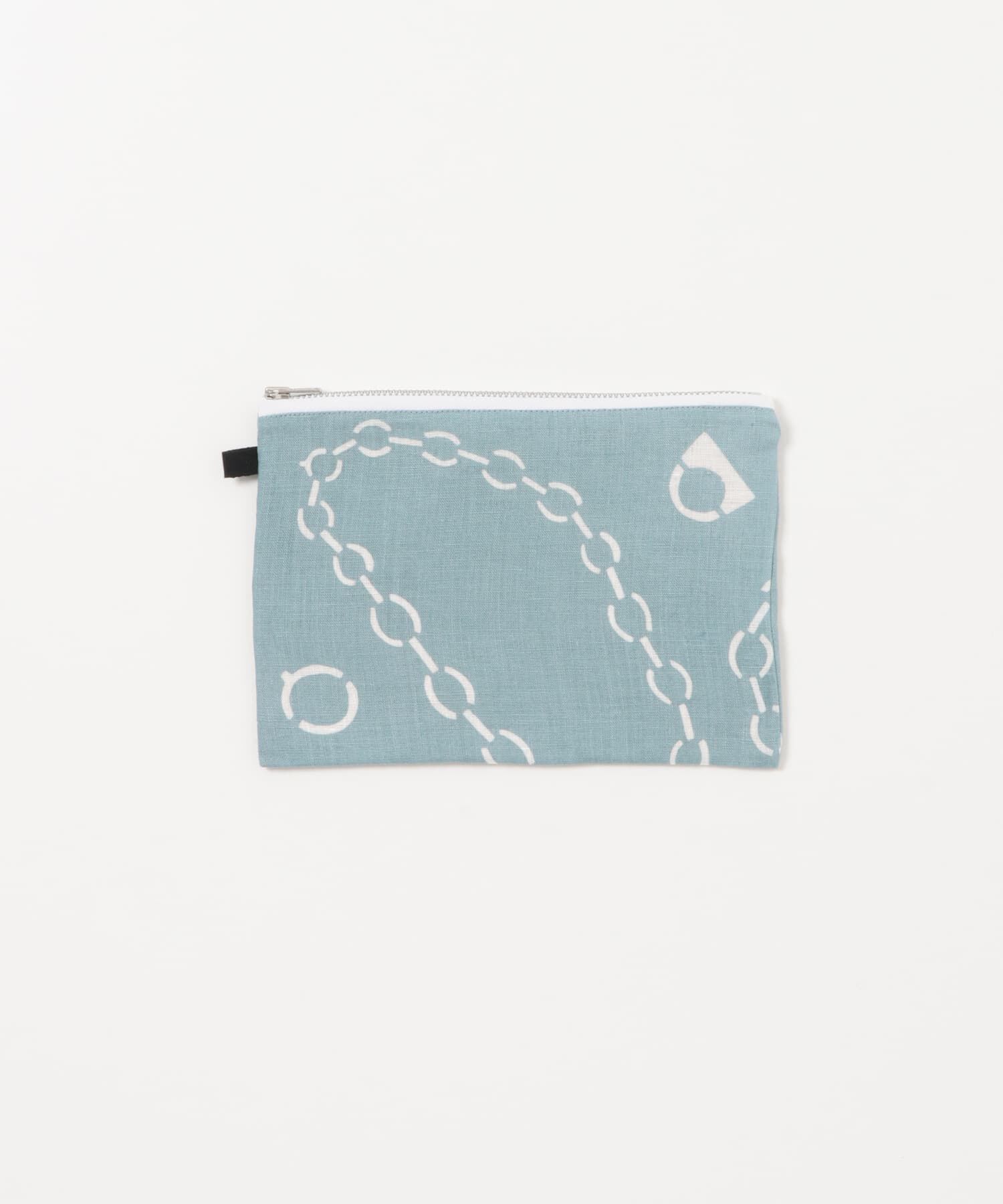 URBAN RESEARCH「『別注』山崎菜穂子&times;URBAN RESEARCH　ポーチ　ブルー」|ポーチ|