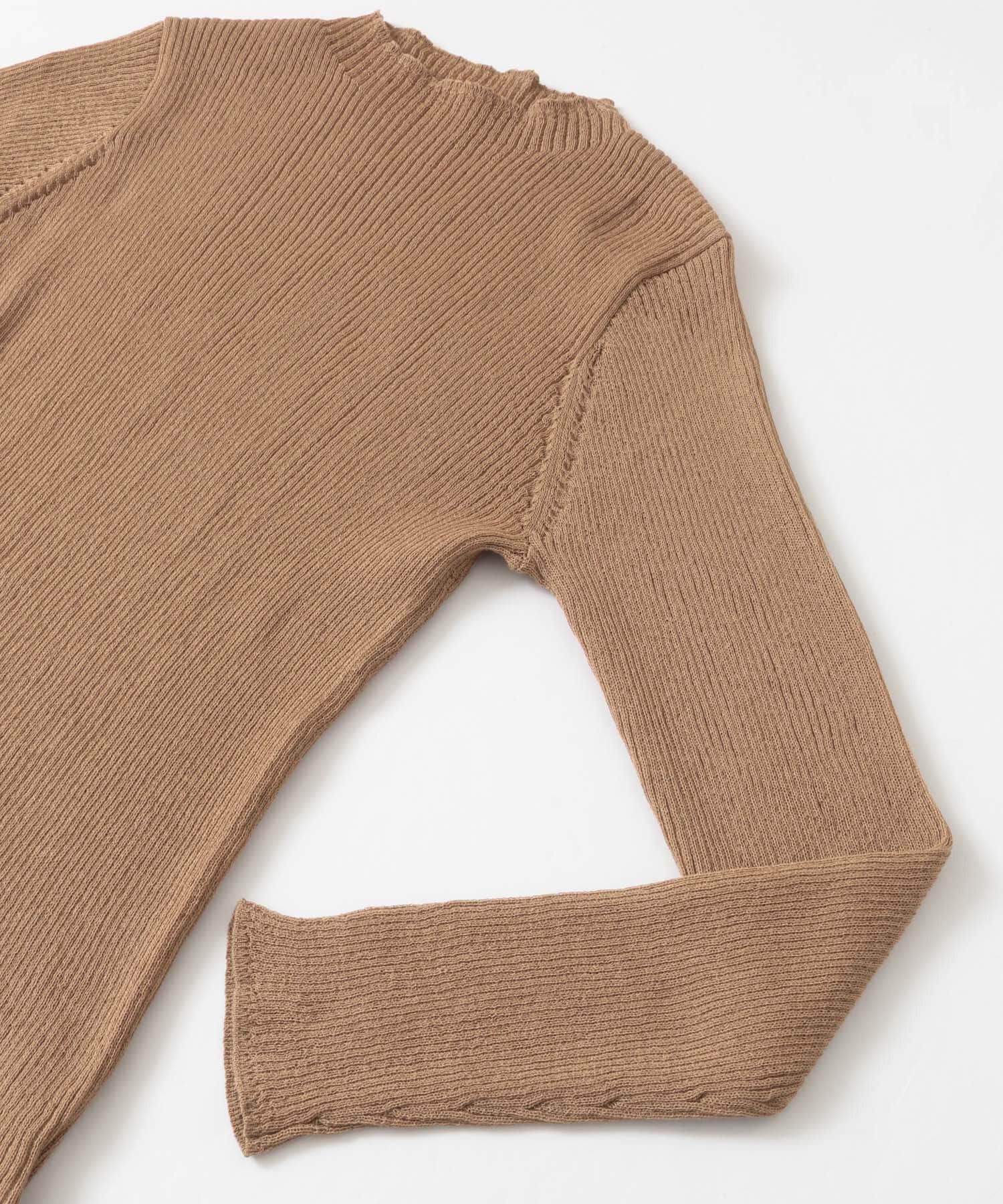  「ボトルネックRIBニット&there4;」|ニット・セーター|