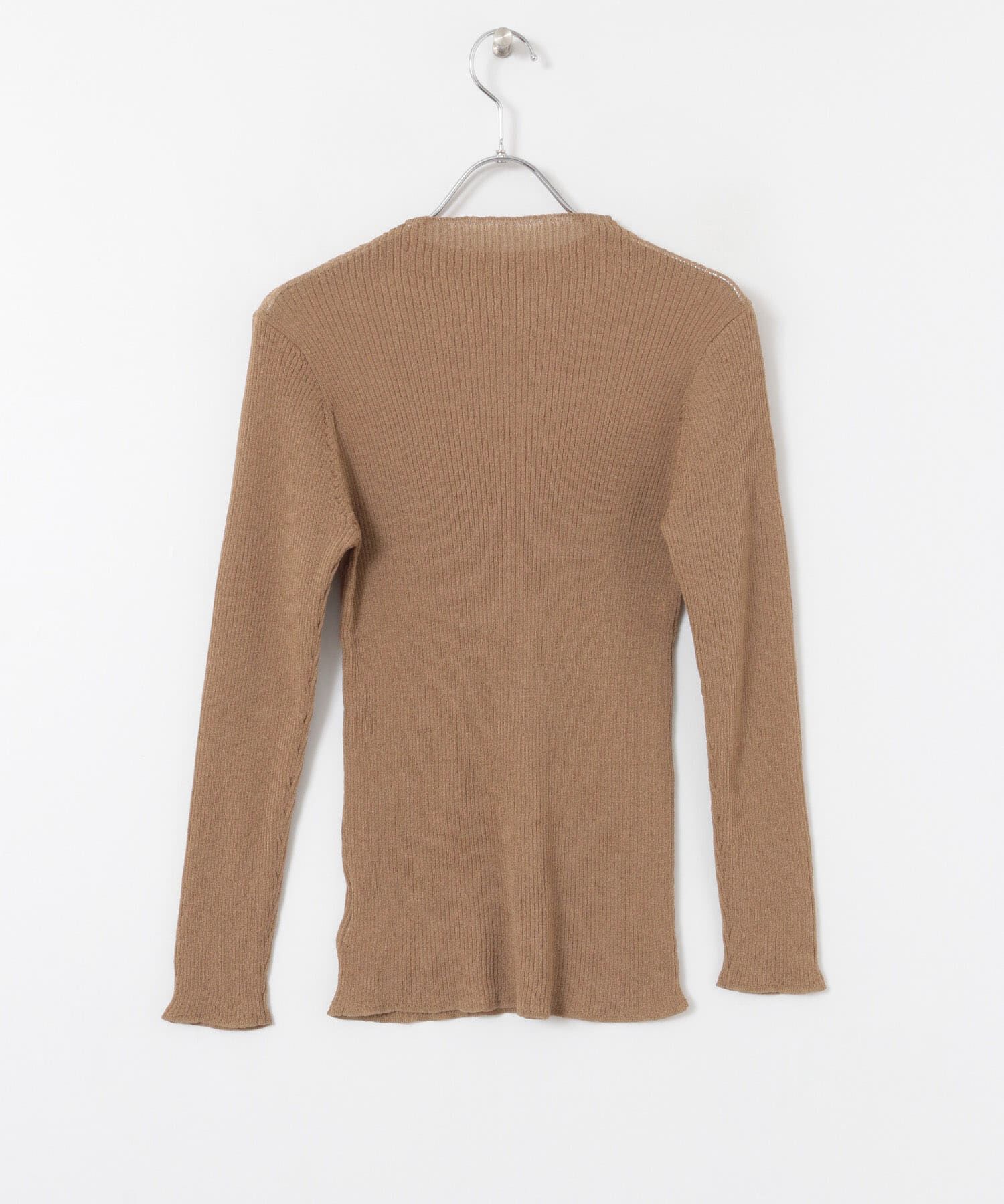  「ボトルネックRIBニット&there4;」|ニット・セーター|