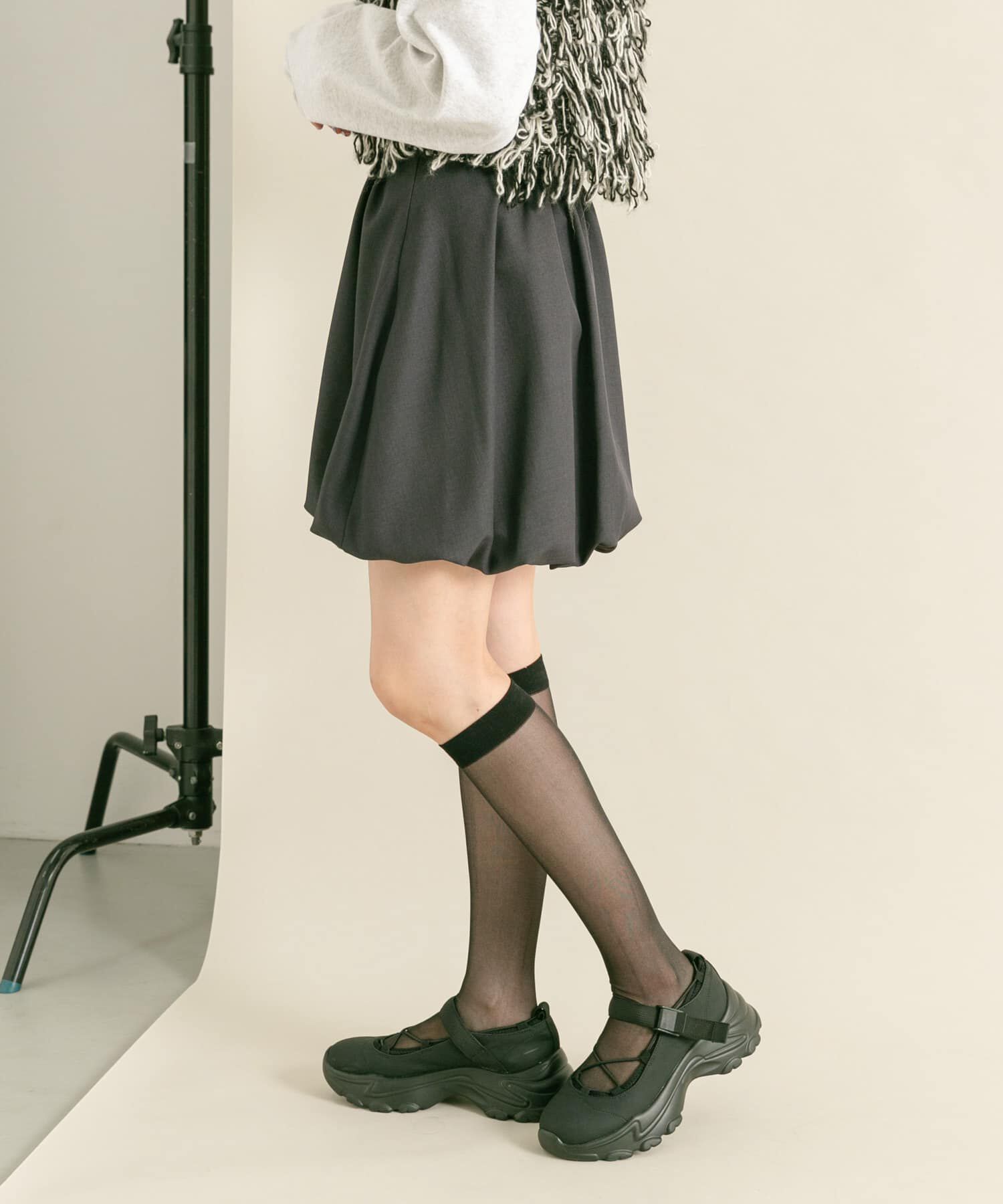  「バルーンミニスカート」|スカート|