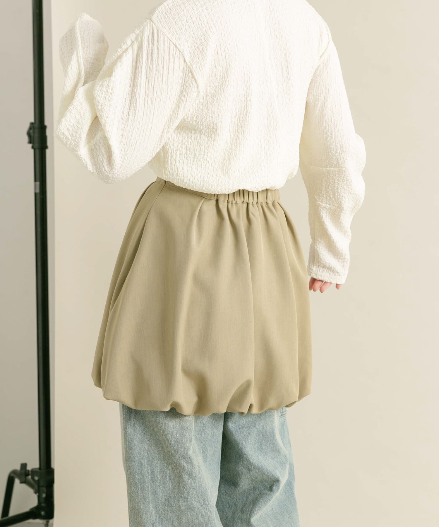  「バルーンミニスカート」|スカート|