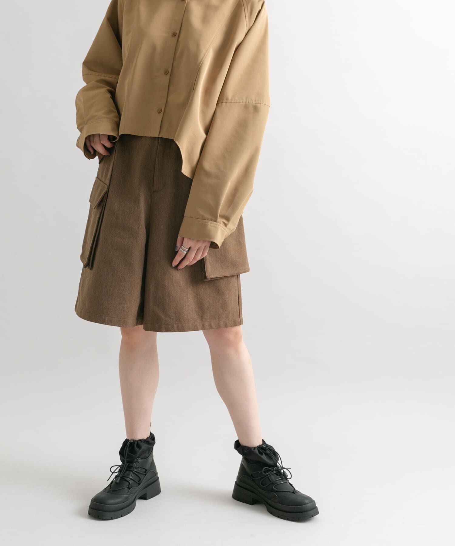  「タンクソールワークブーツ」|ショートブーツ|