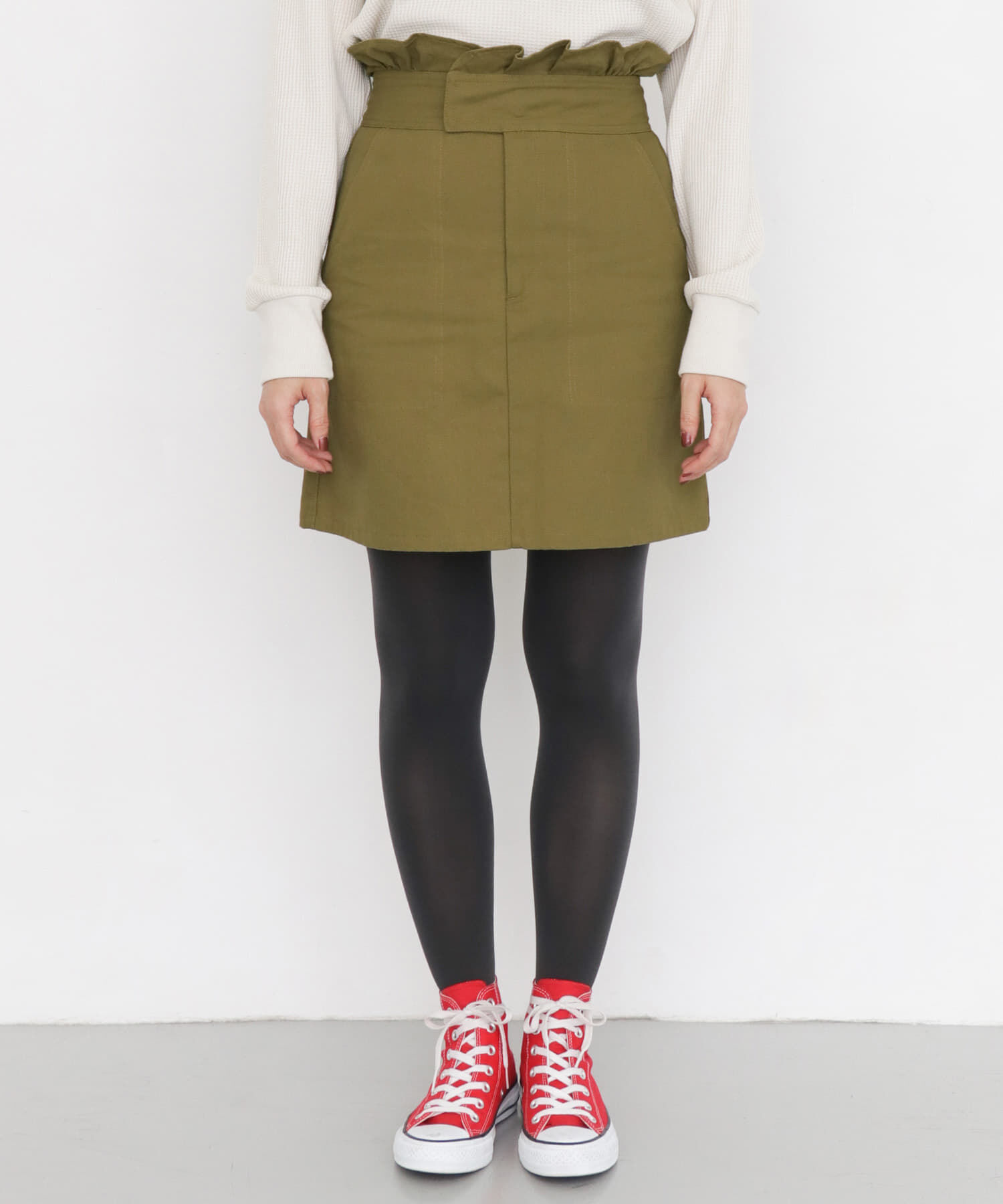  「ウエストフリルミニスカート」|スカート|