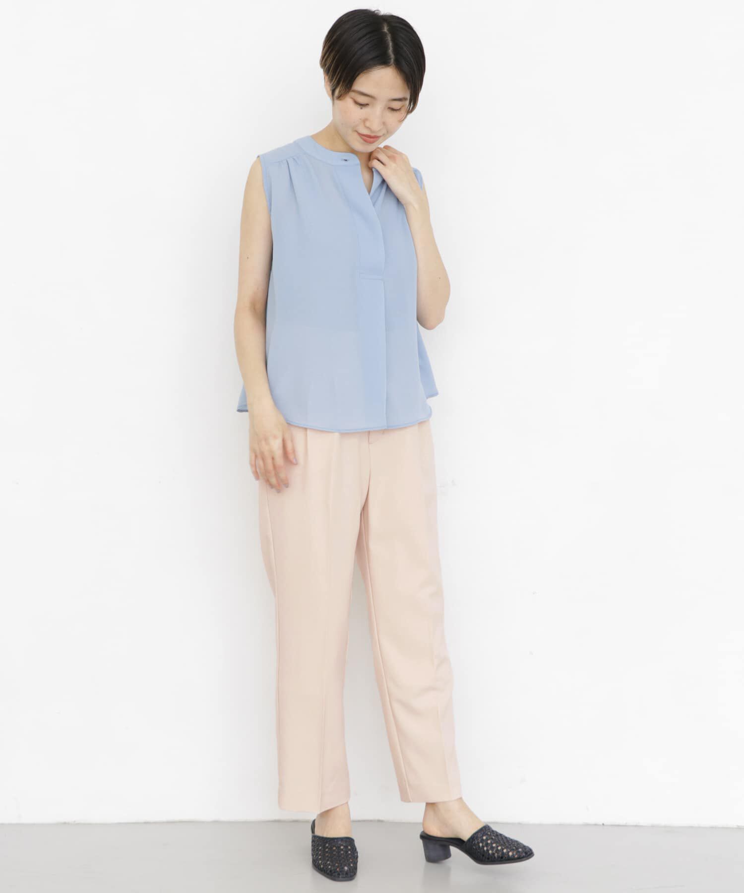  「タックテーパードパンツ」|その他|