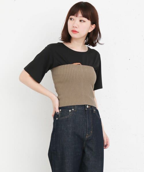  「KBF+　ニットビスチェ&there4;」|ニット・セーター|