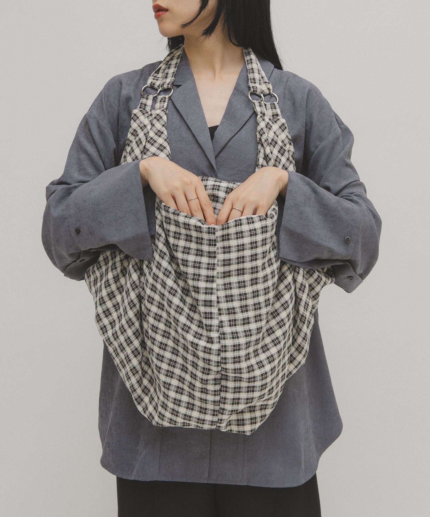  「2WAYビッグイージBAG」|トートバッグ|ホワイト系その他