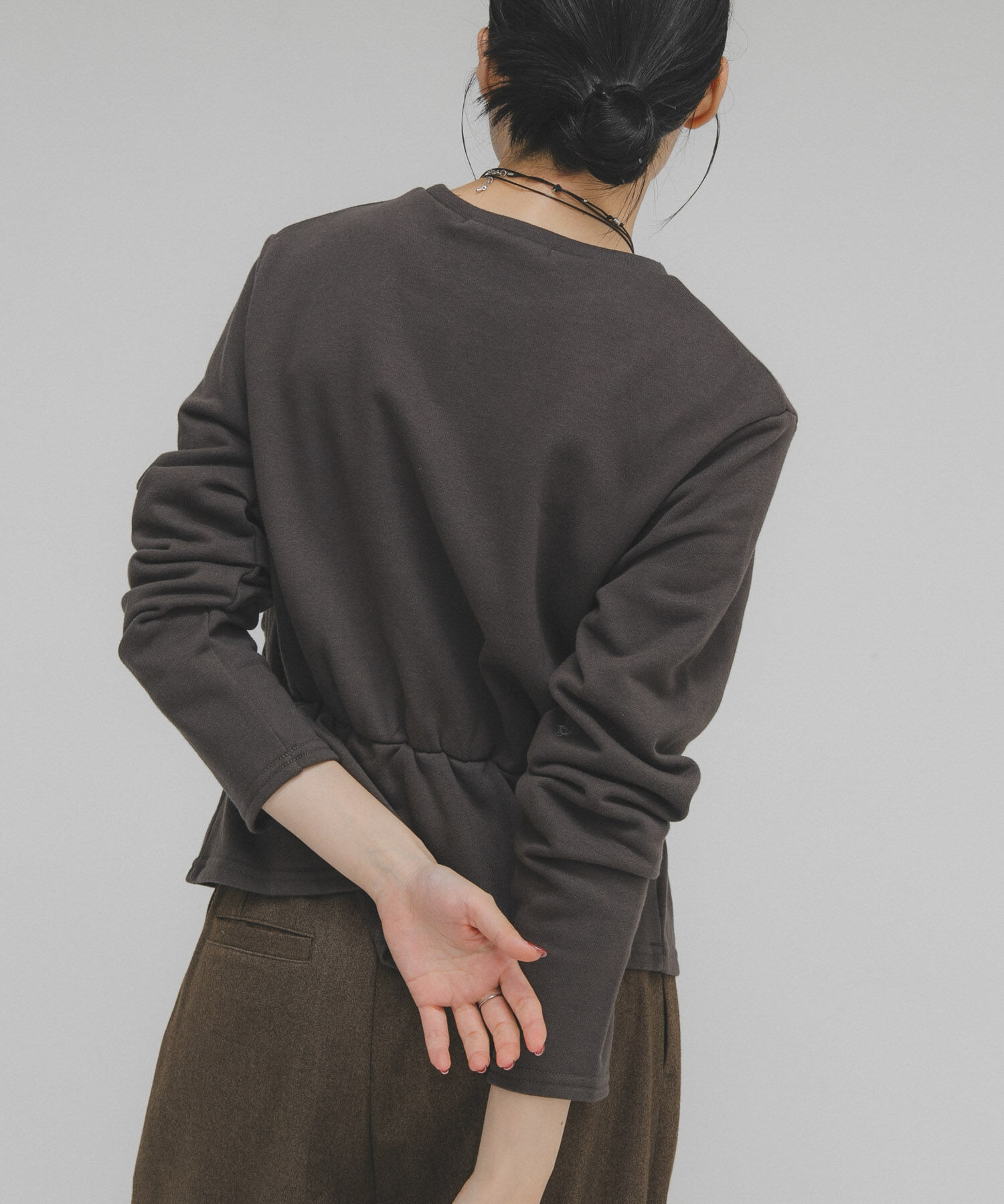  「ランダムシャーリングプルオーバー」|Tシャツ・カットソー|