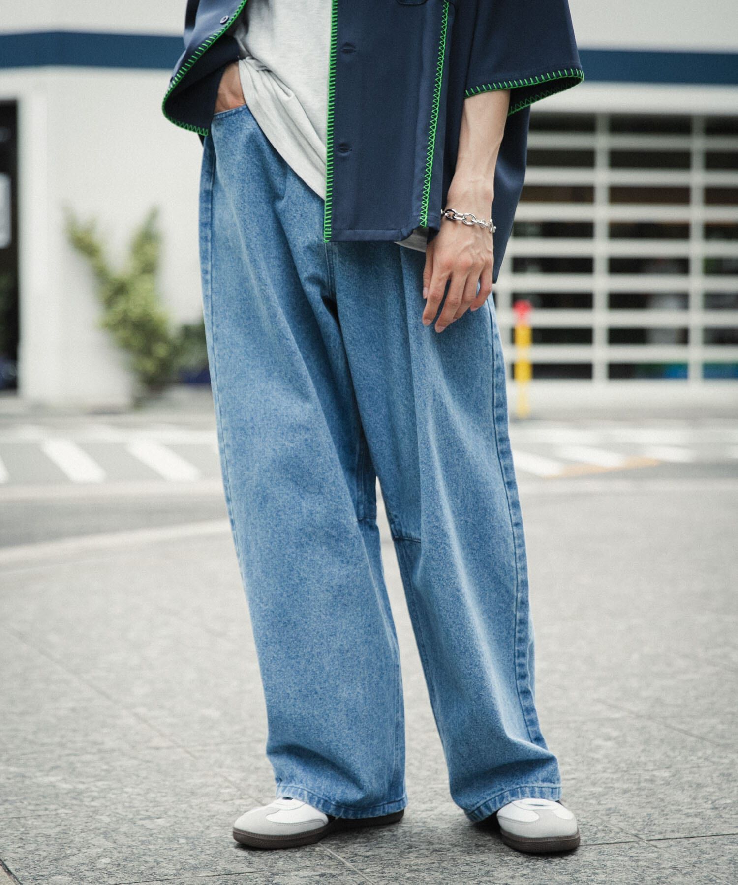 SENSE OF PLACE by URBAN RESEARCH「カーブデニムパンツ」|デニム|