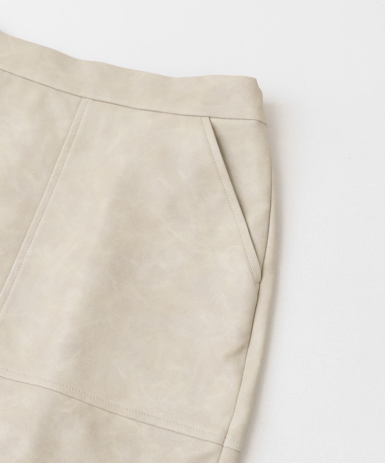 SENSE OF PLACE by URBAN RESEARCH「ヴィンテージレザーライクペンシルスカート」|スカート|