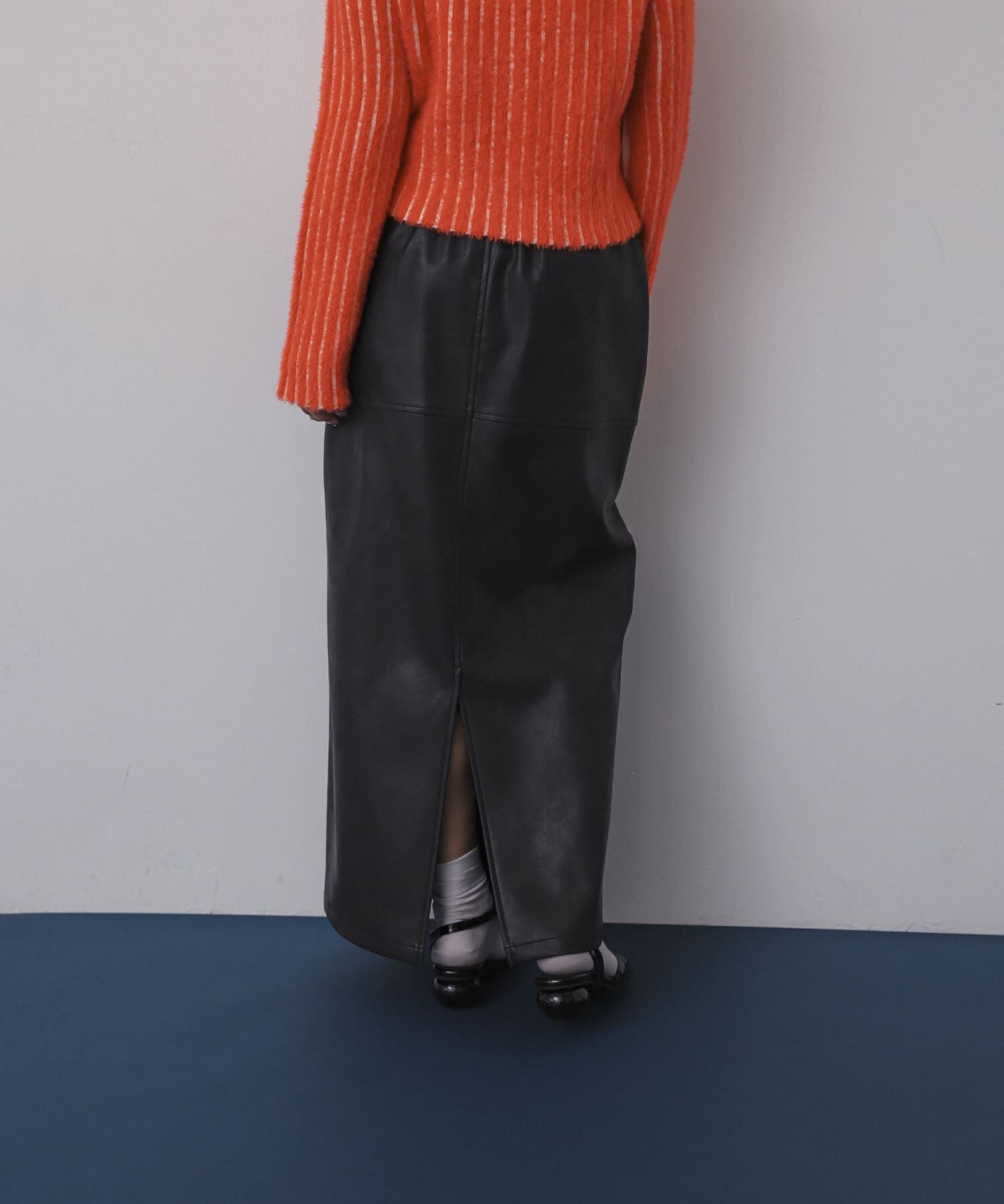 SENSE OF PLACE by URBAN RESEARCH「ヴィンテージレザーライクペンシルスカート」|スカート|