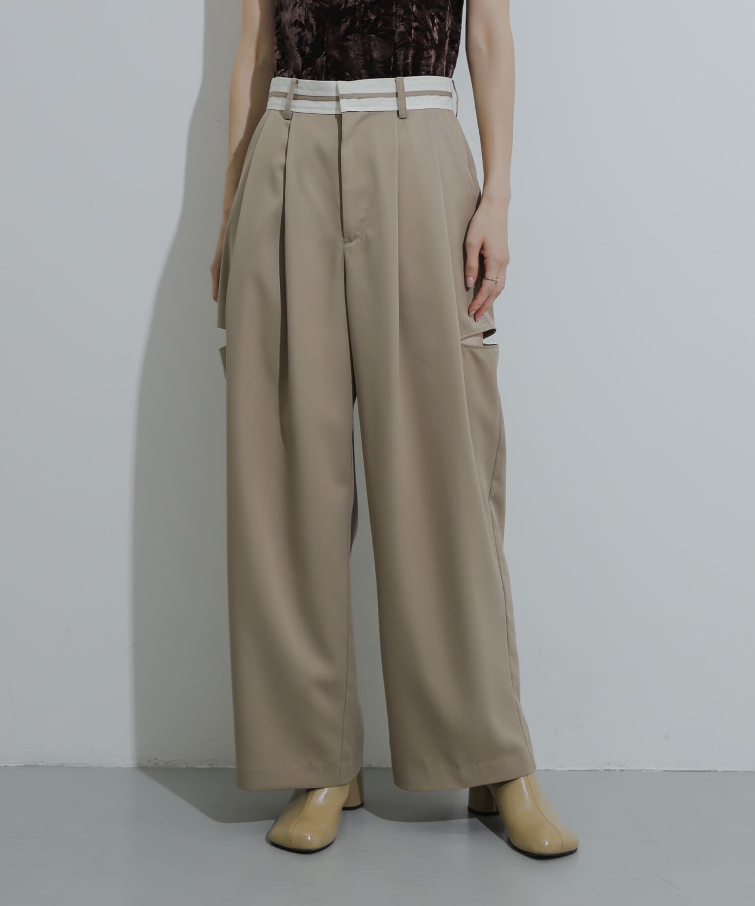 SENSE OF PLACE by URBAN RESEARCH「オブリークトゥサボ」|サンダル|