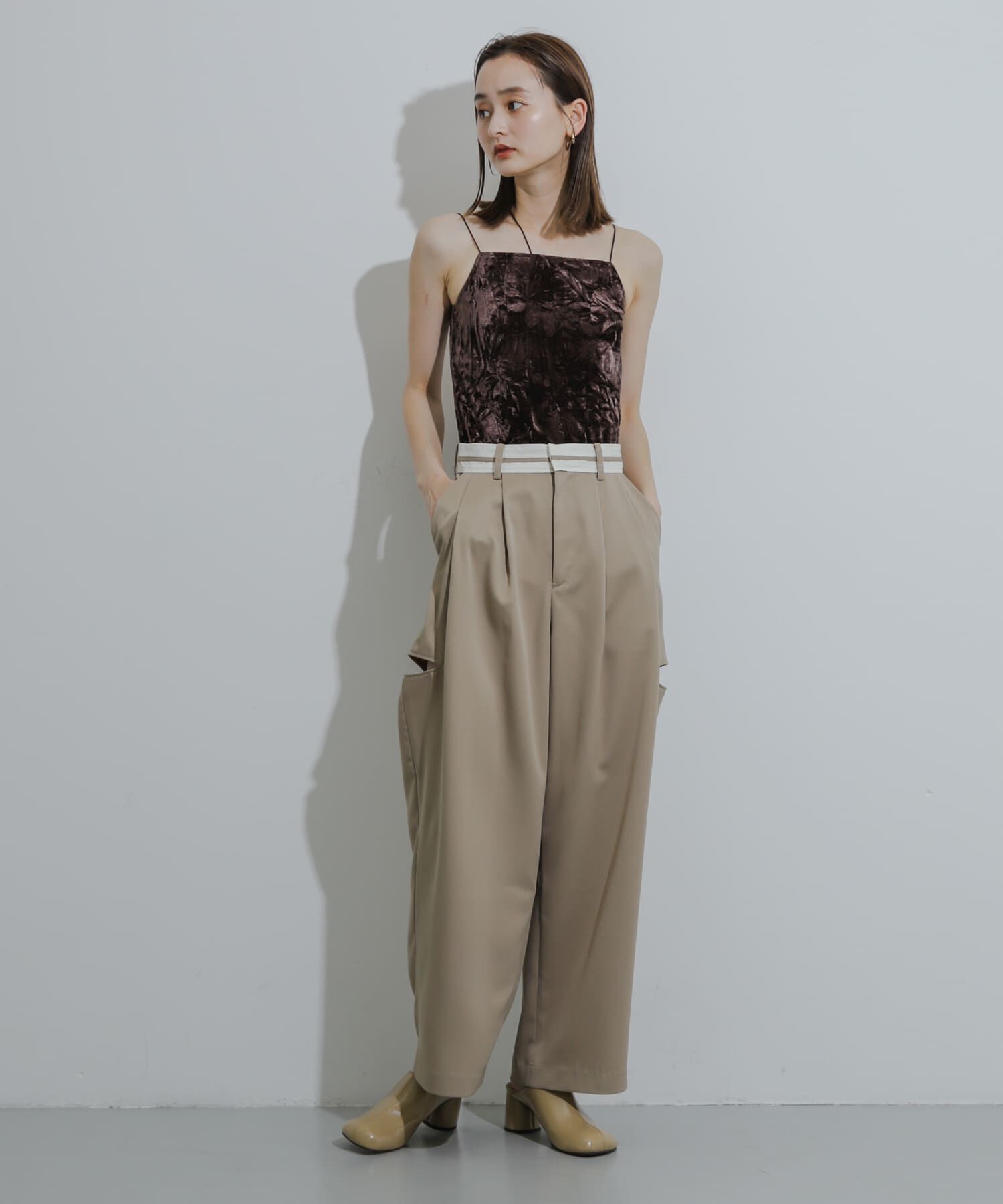 SENSE OF PLACE by URBAN RESEARCH「オブリークトゥサボ」|サンダル|