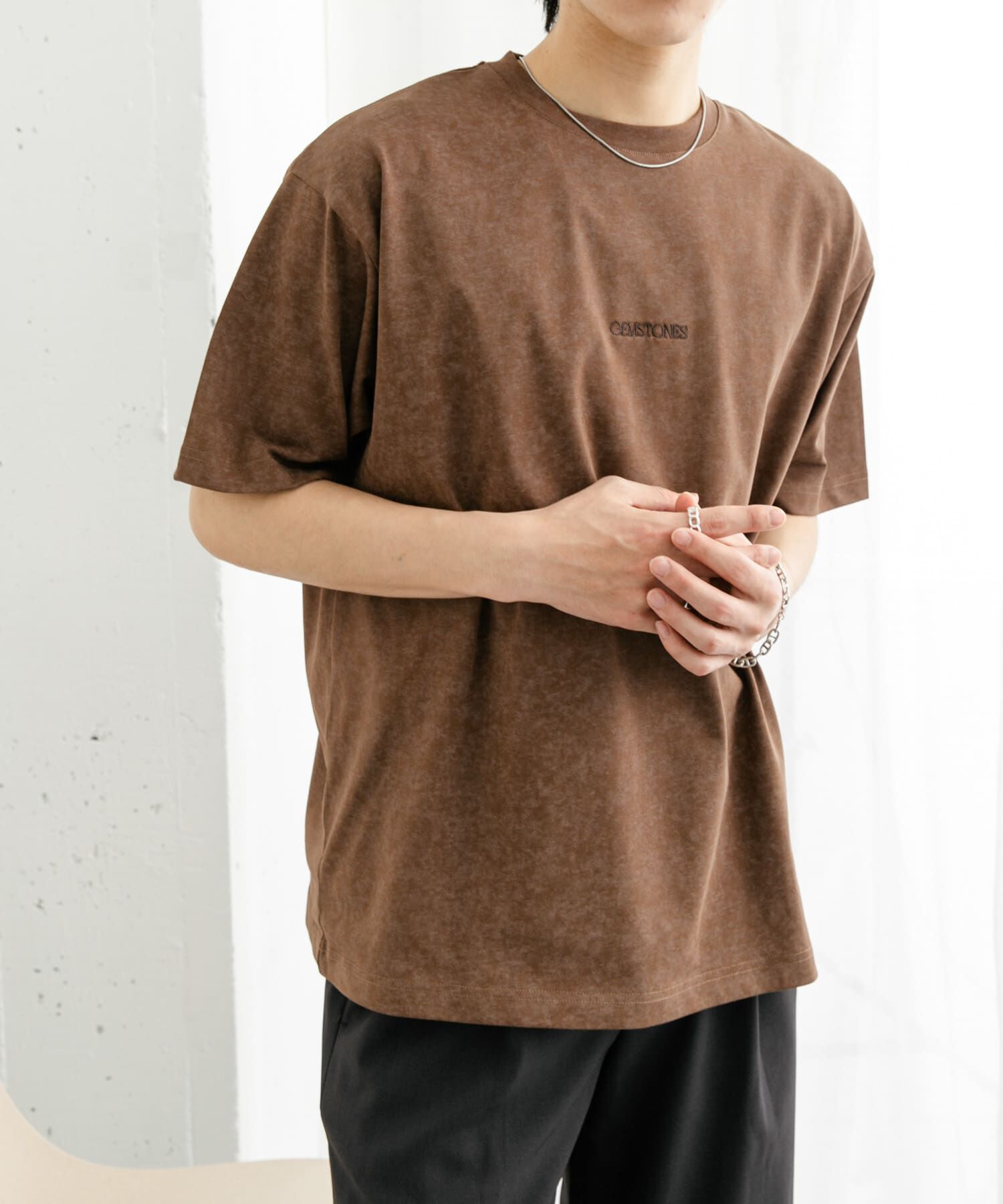 SENSE OF PLACE by URBAN RESEARCH「スノーダイクルーネックロゴTシャツ」|Tシャツ・カットソー|