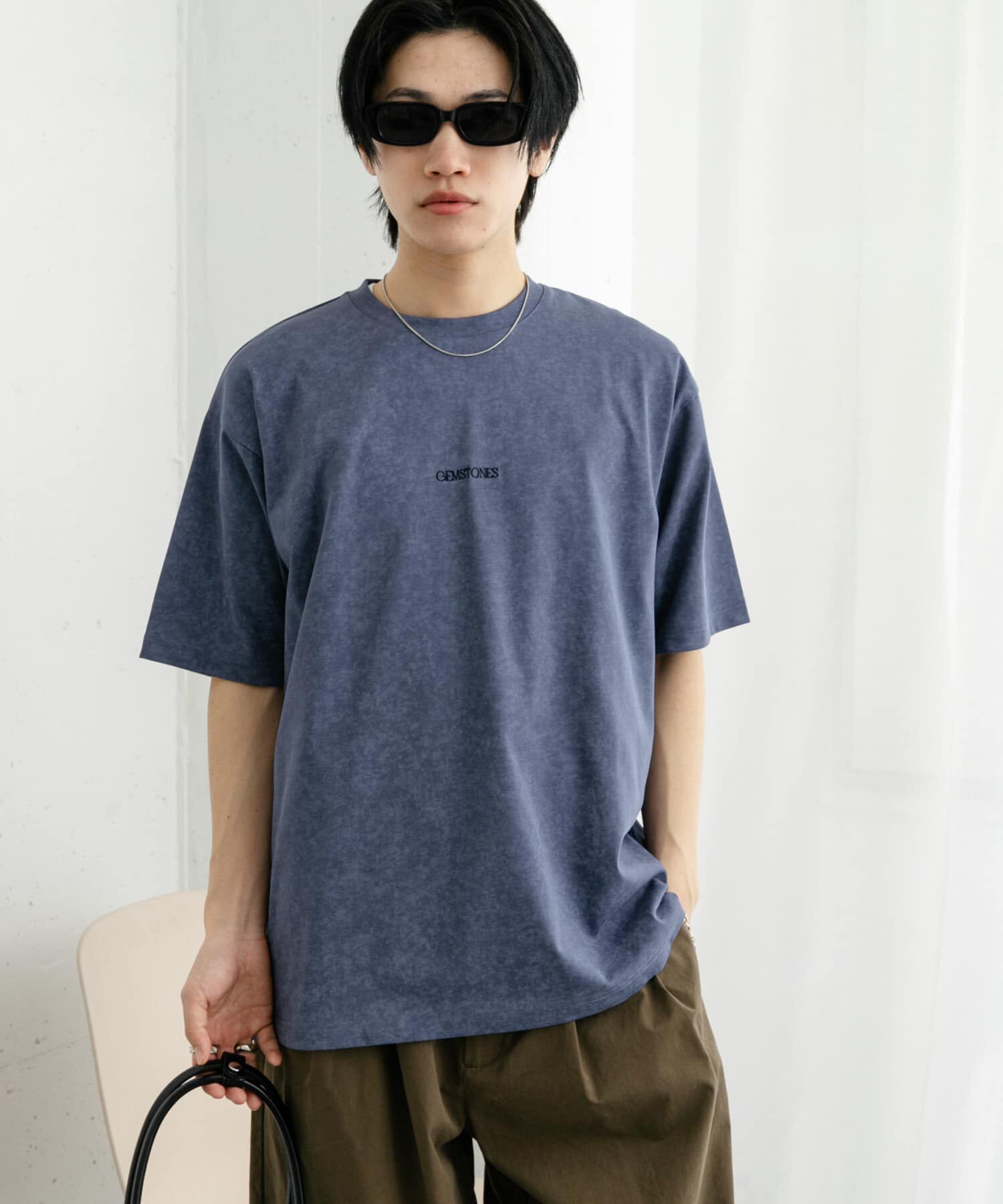 SENSE OF PLACE by URBAN RESEARCH「スノーダイクルーネックロゴTシャツ」|Tシャツ・カットソー|