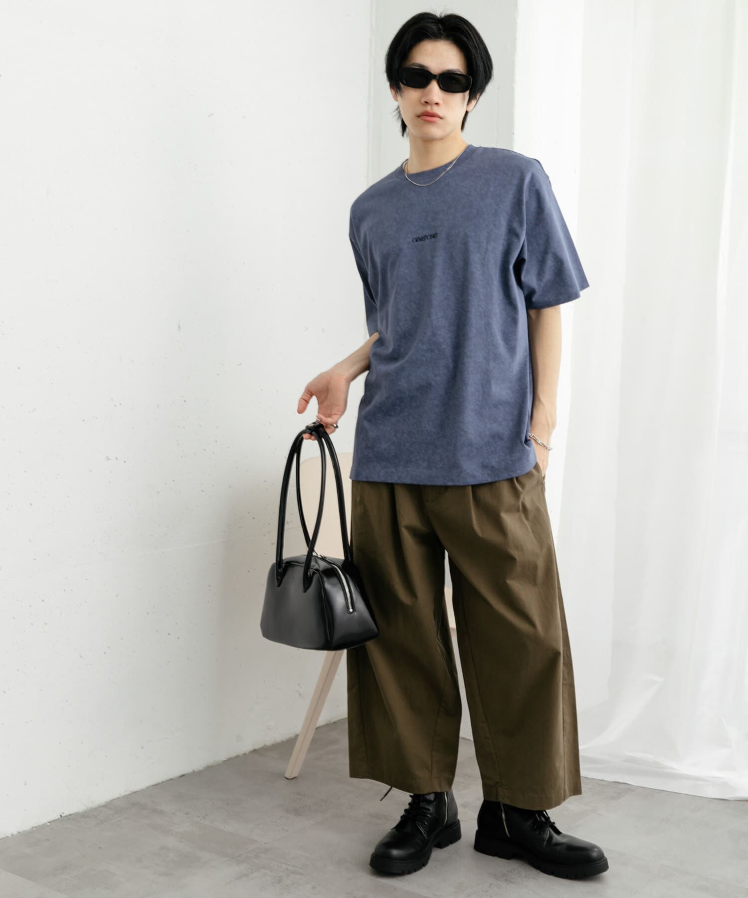 SENSE OF PLACE by URBAN RESEARCH「スノーダイクルーネックロゴTシャツ」|Tシャツ・カットソー|