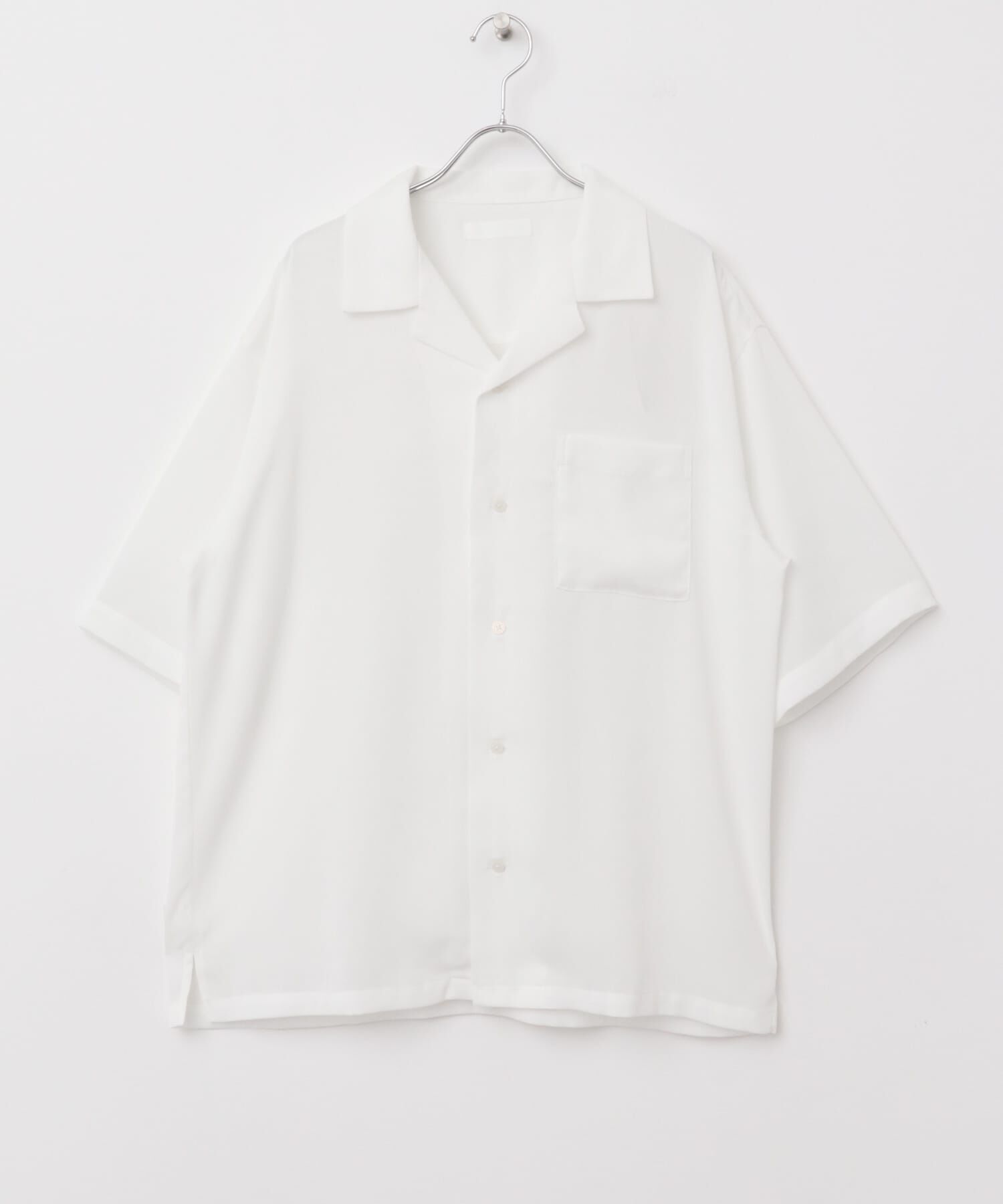 SENSE OF PLACE by URBAN RESEARCH「『ユニセックス』シアーヨウリュウオープンカラーシャツ」|シャツ・ブラウス|