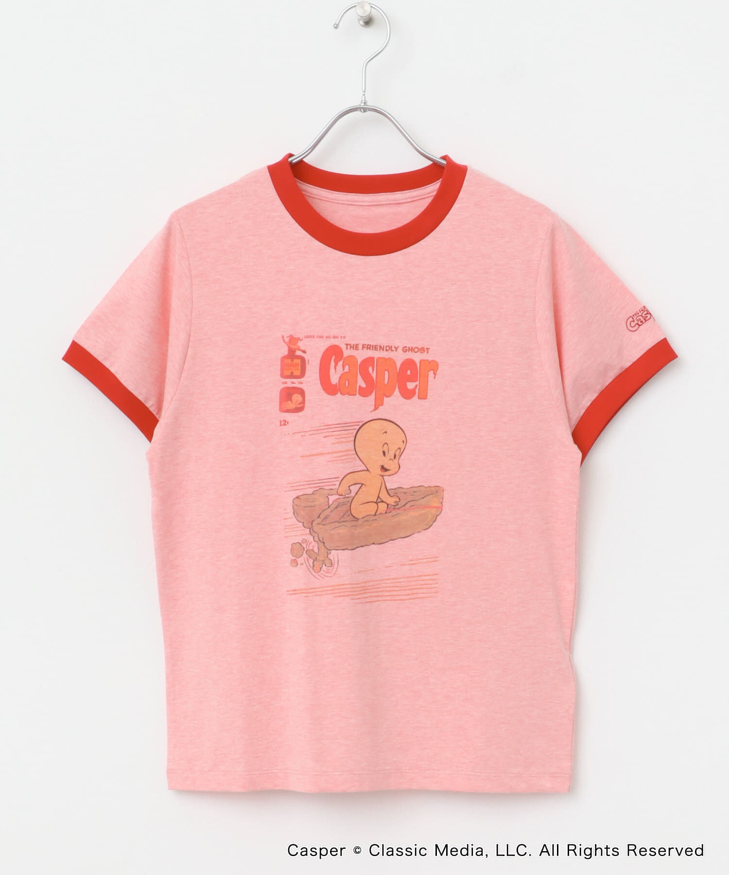 SENSE OF PLACE by URBAN RESEARCH「『別注』Casper&times;SENSE OF PLACE/リンガーTシャツ」|Tシャツ・カットソー|